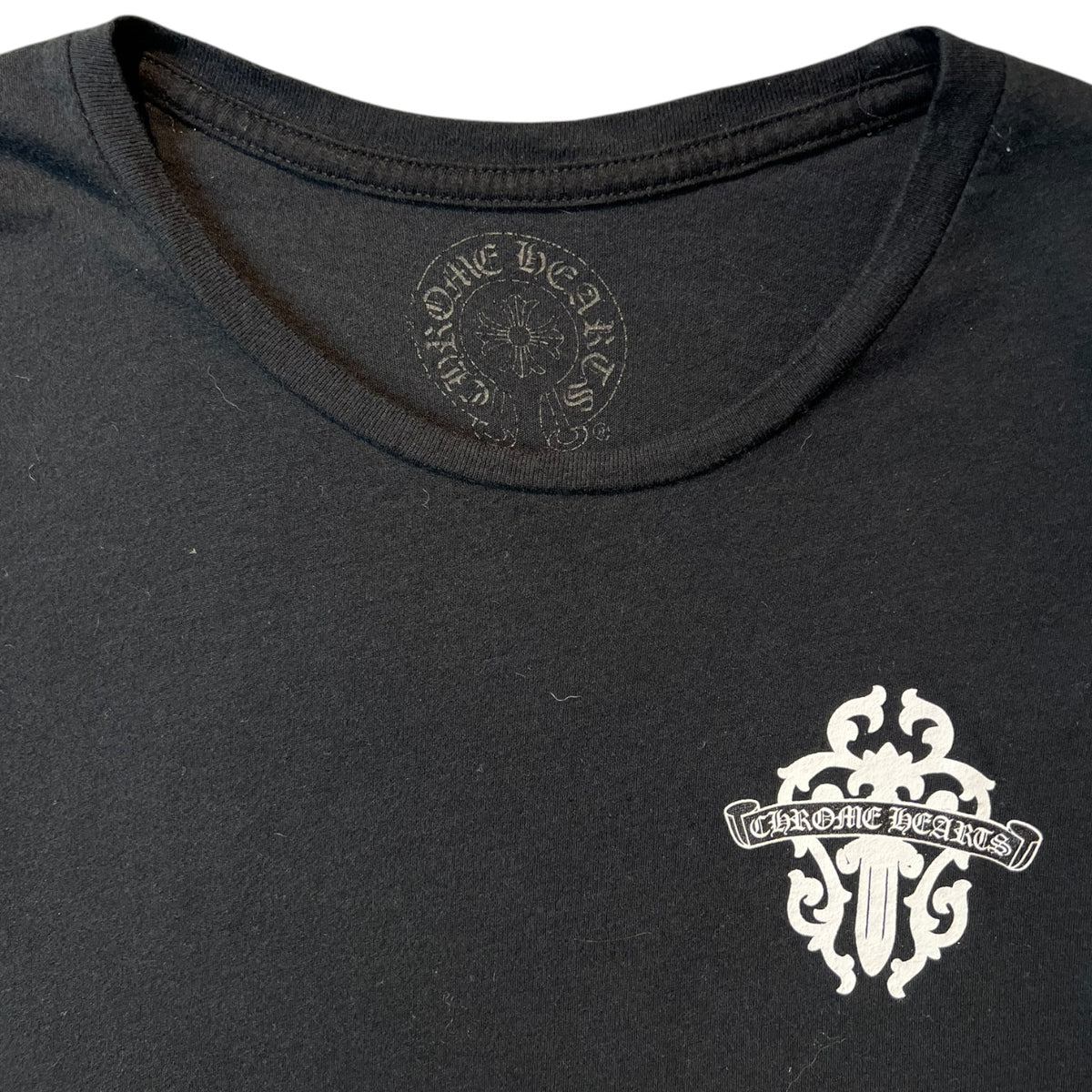 (W) Chrome Hearts Daggers T-Shirt Black