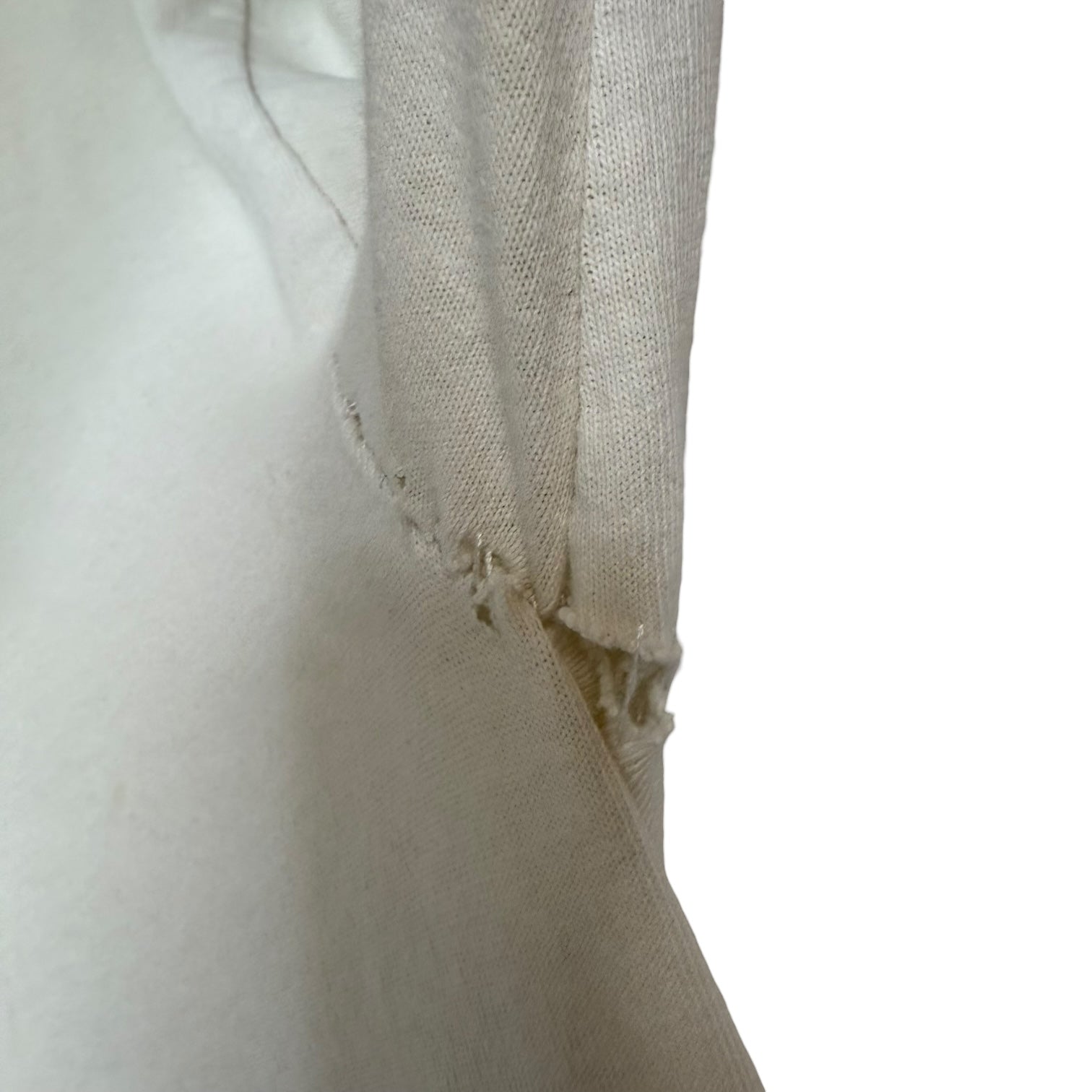 Vintage Nike Centre Swoosh L/S Tee White