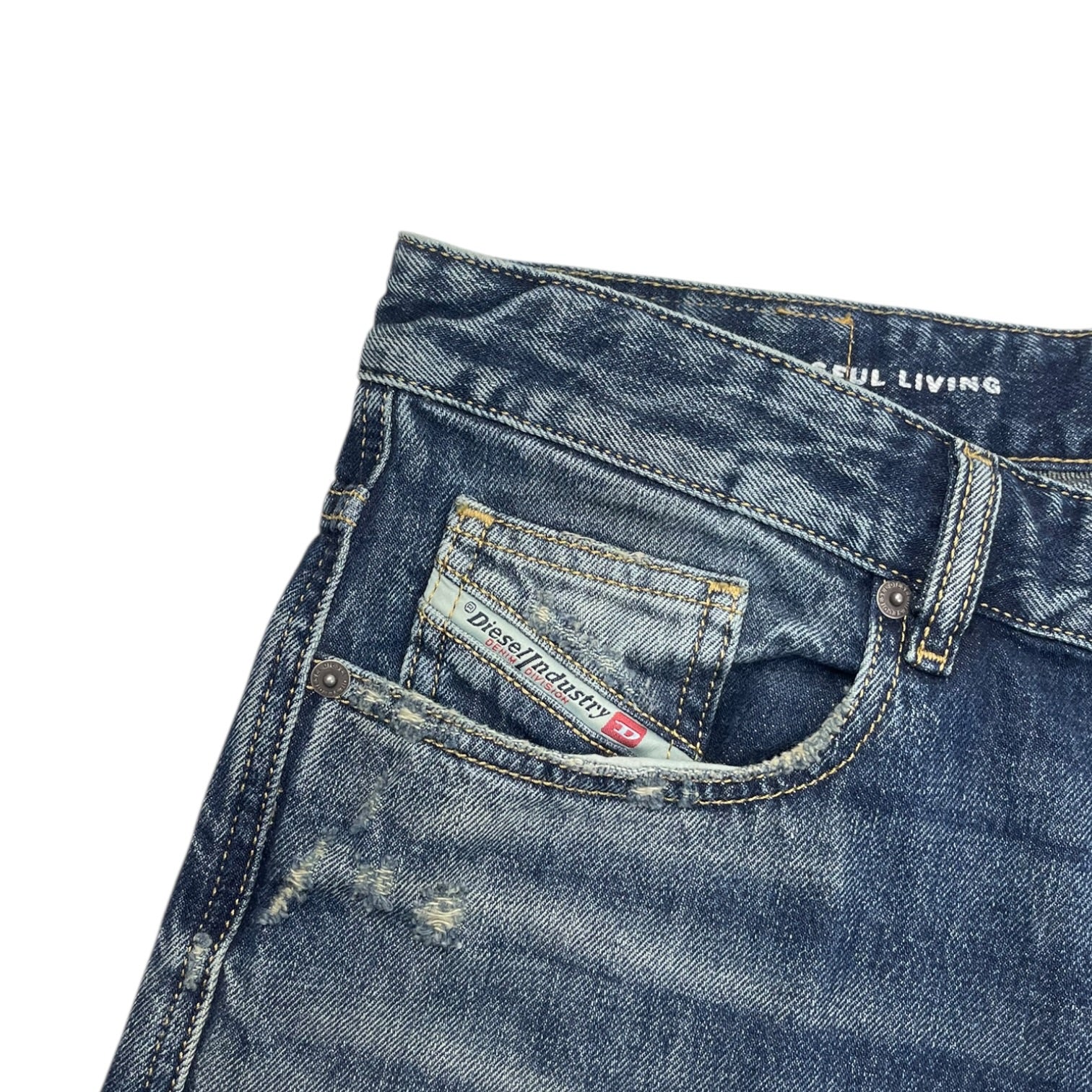 Diesel D-Rise Wide Leg Denim