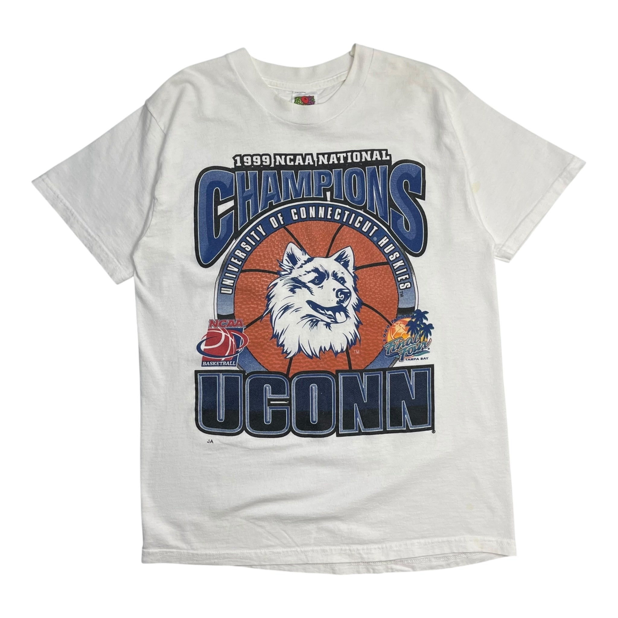 1999 University of Connecticut Huskies Basketball T-Shirt