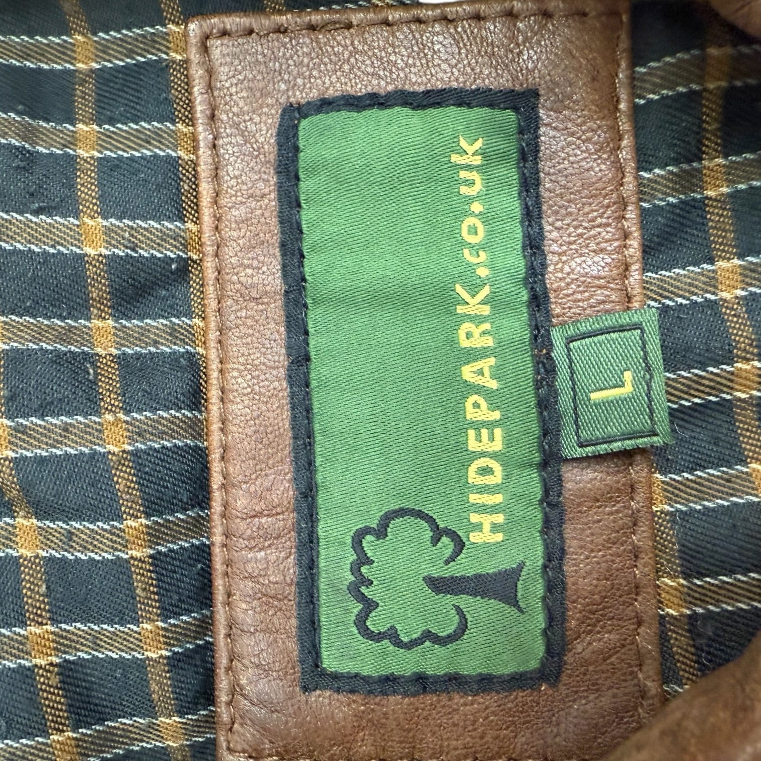 Vintage HidePark Leather Jacket Brown