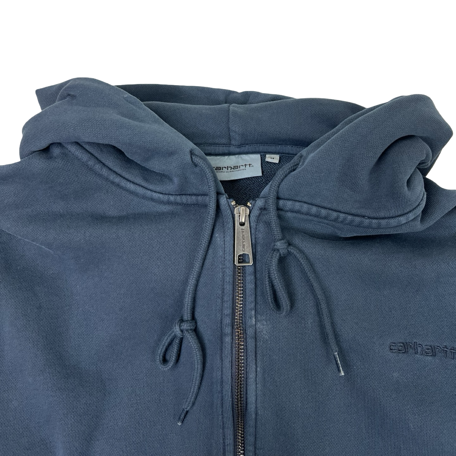 Carhartt WIP Benton Hooded Sweat Jacket Navy Blue