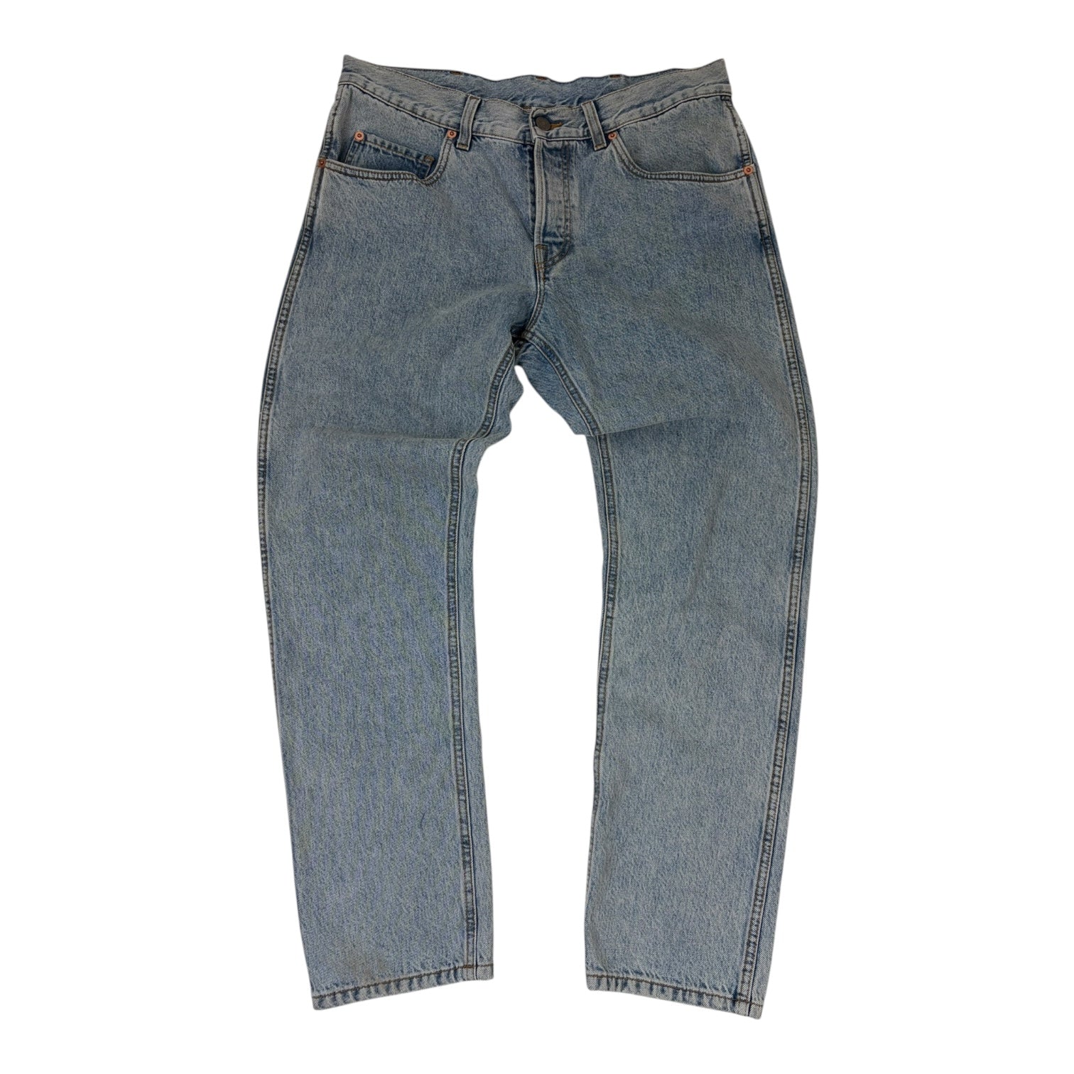 Gucci Straight-Leg Logo Jean Light Wash