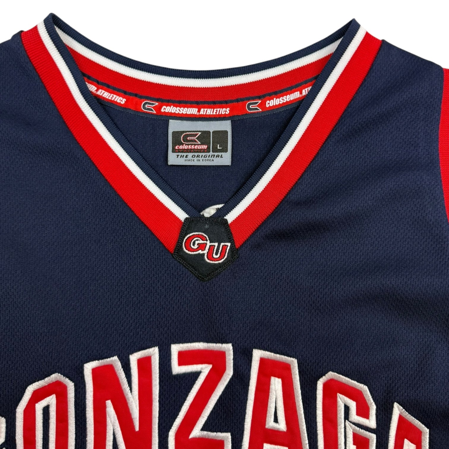Vintage Gonzaga Bulldogs Basketball Jersey Navy