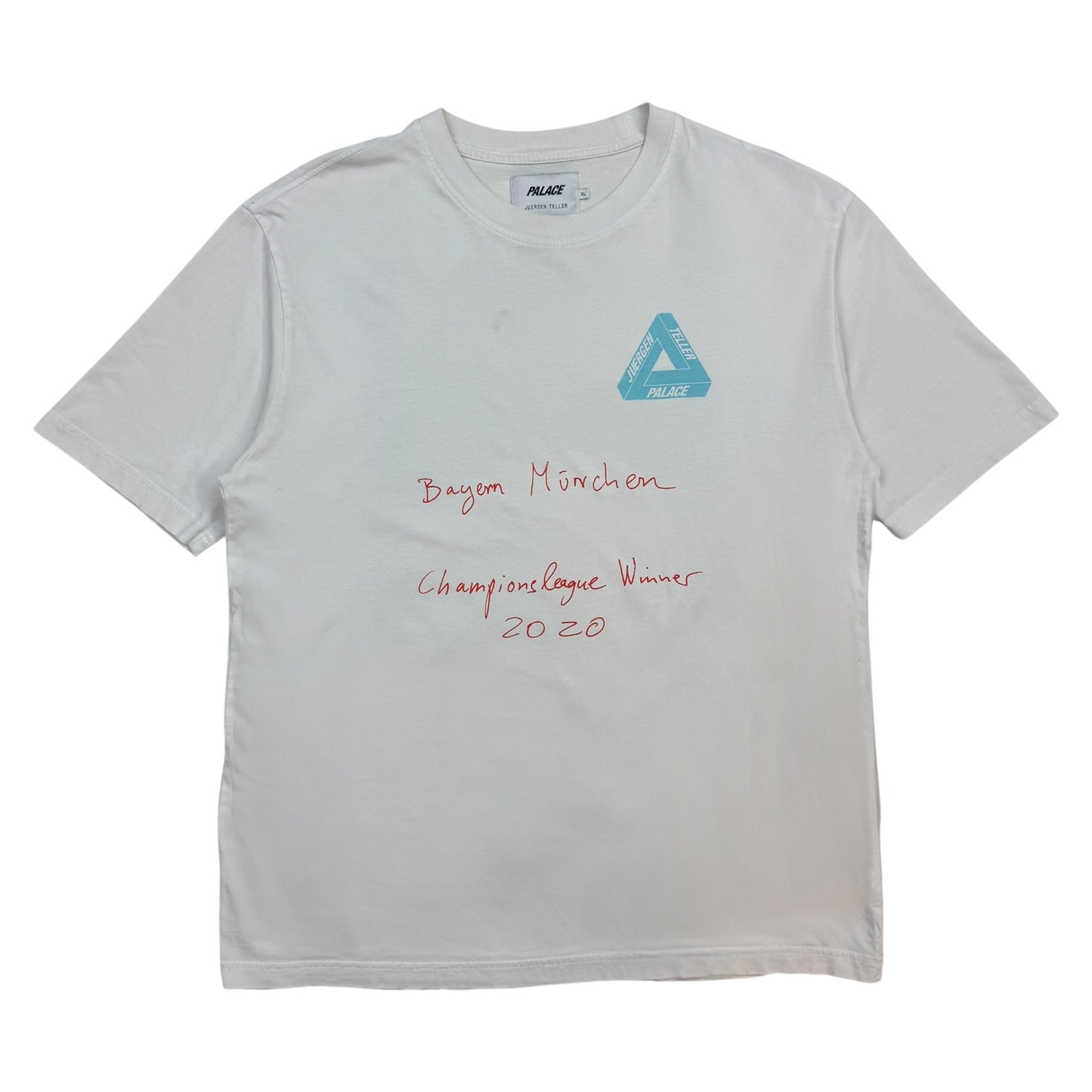 Palace Juergen Teller 3 Tee White