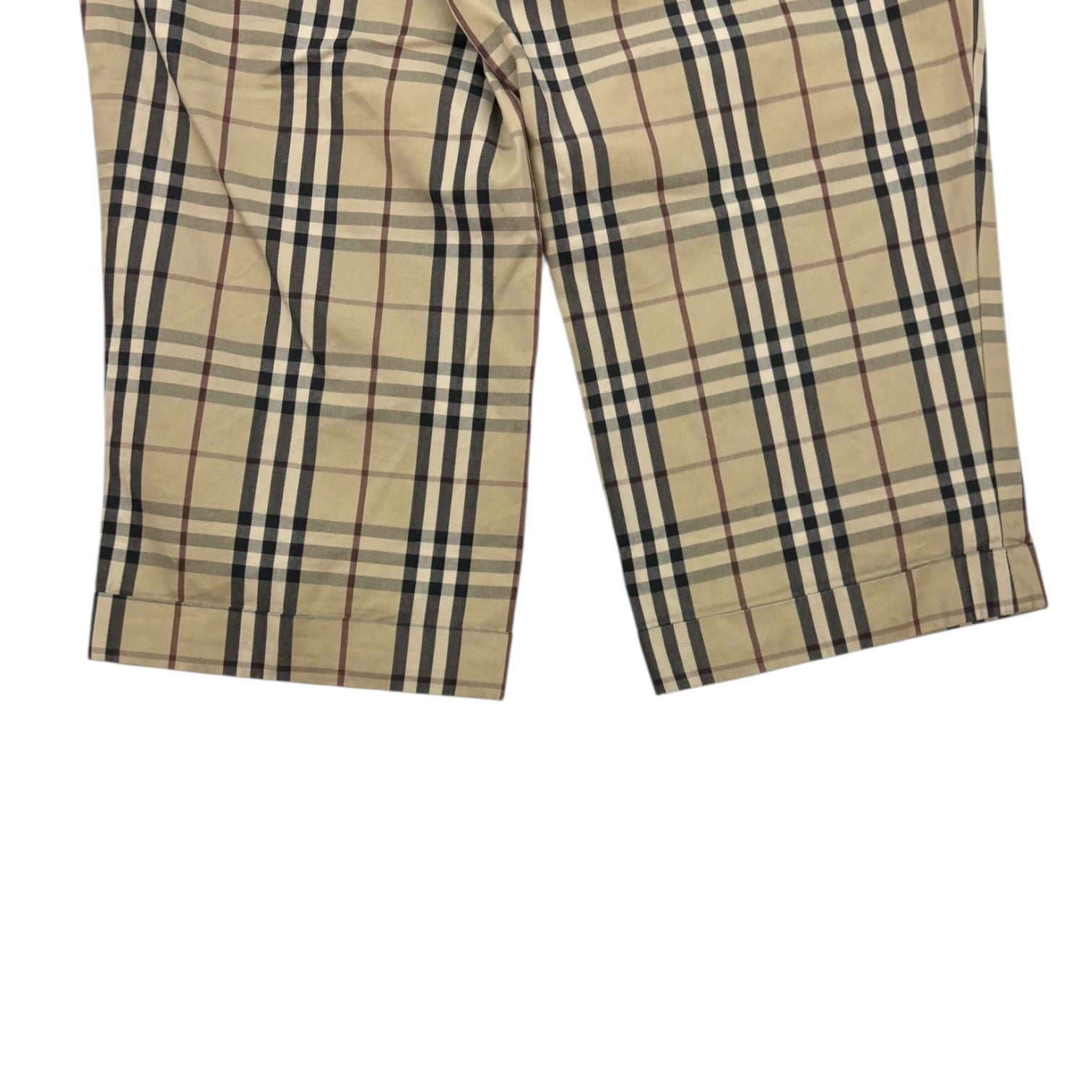 Burberry Black Label Selbourne Check Long Short Camel