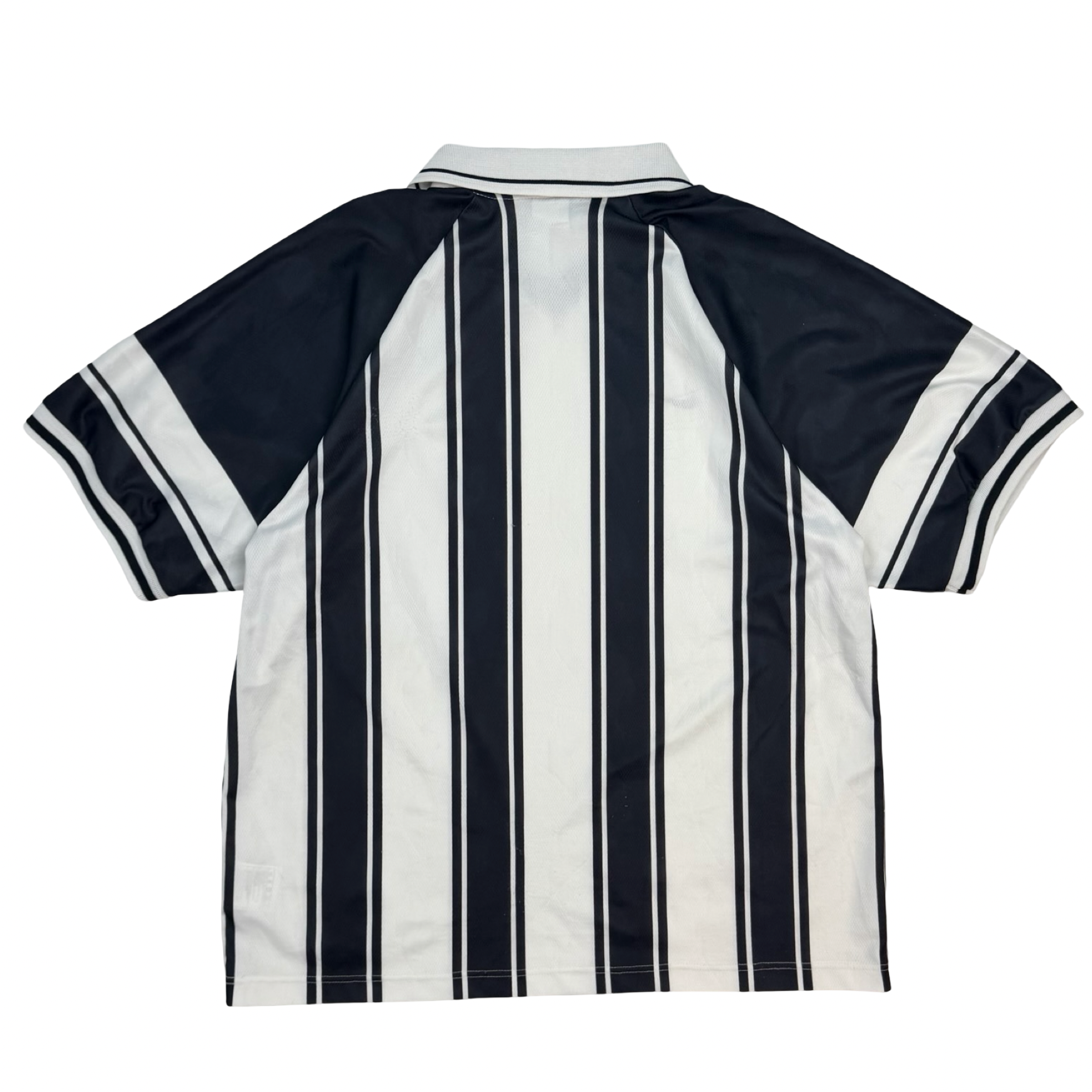 Vintage Nike Striped Football Jersey Black/White