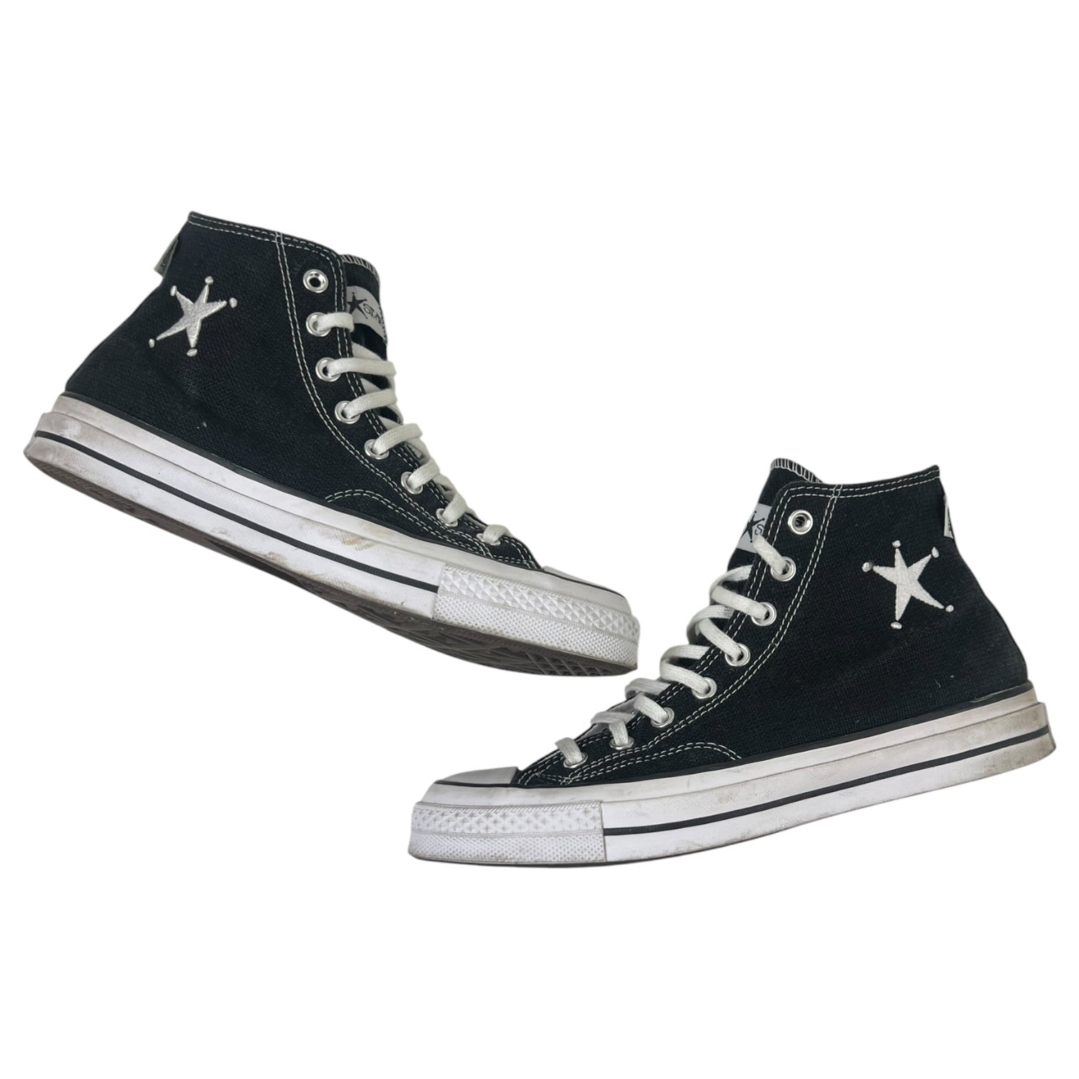 Stussy X Converse Chuck 70 Hi Black
