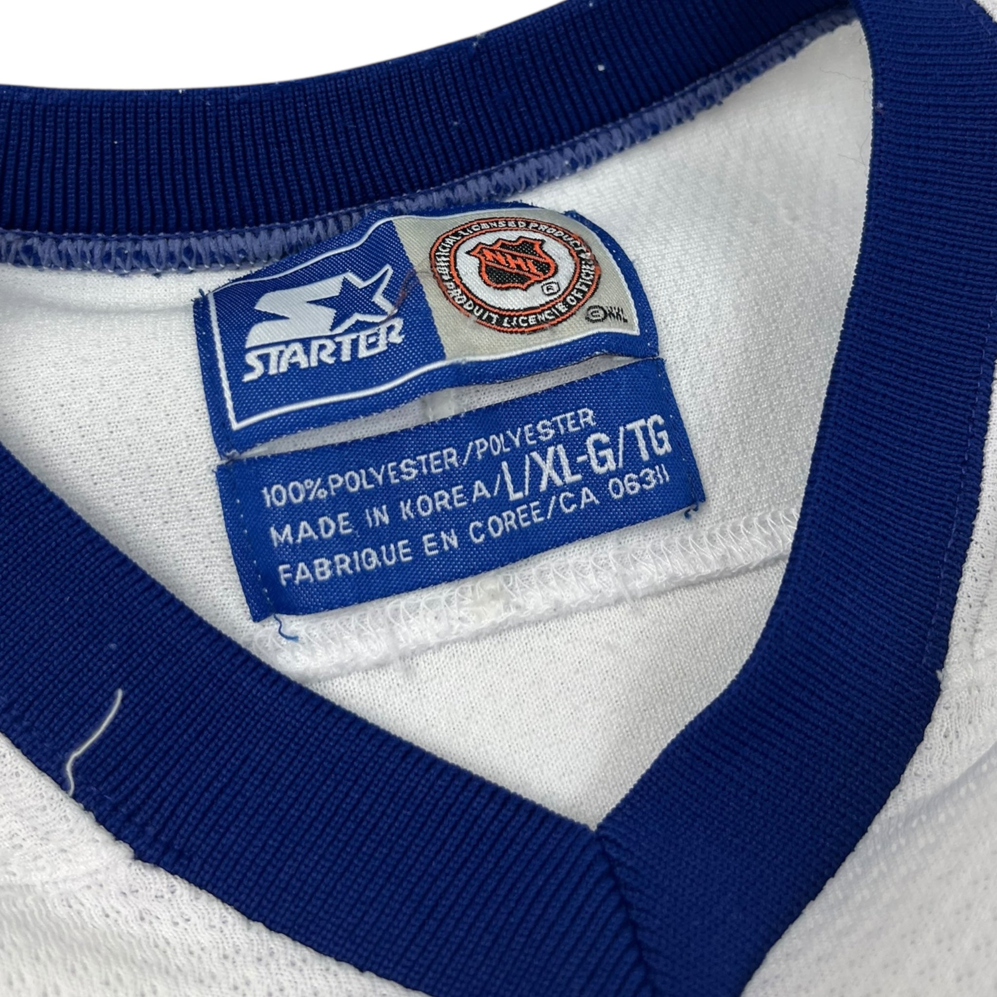 Vintage Toronto Maple Leafs Away Starter Jersey