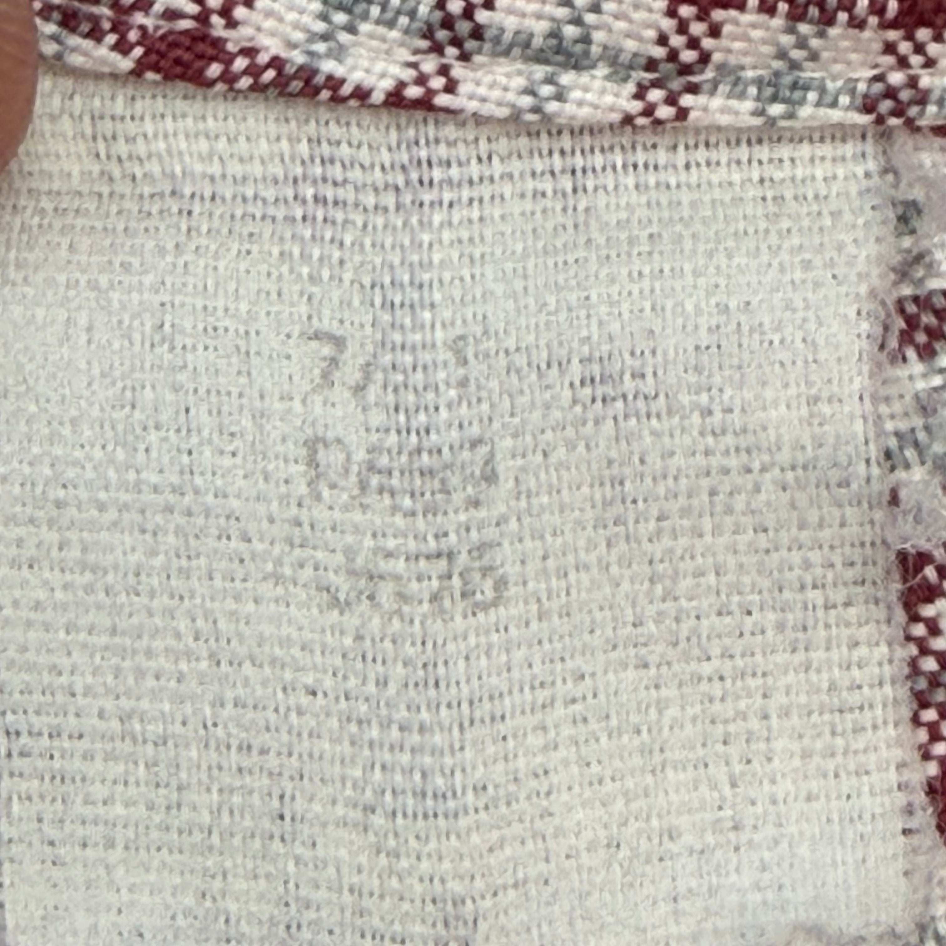 Vintage LL Bean Button Up Shirt Red/White