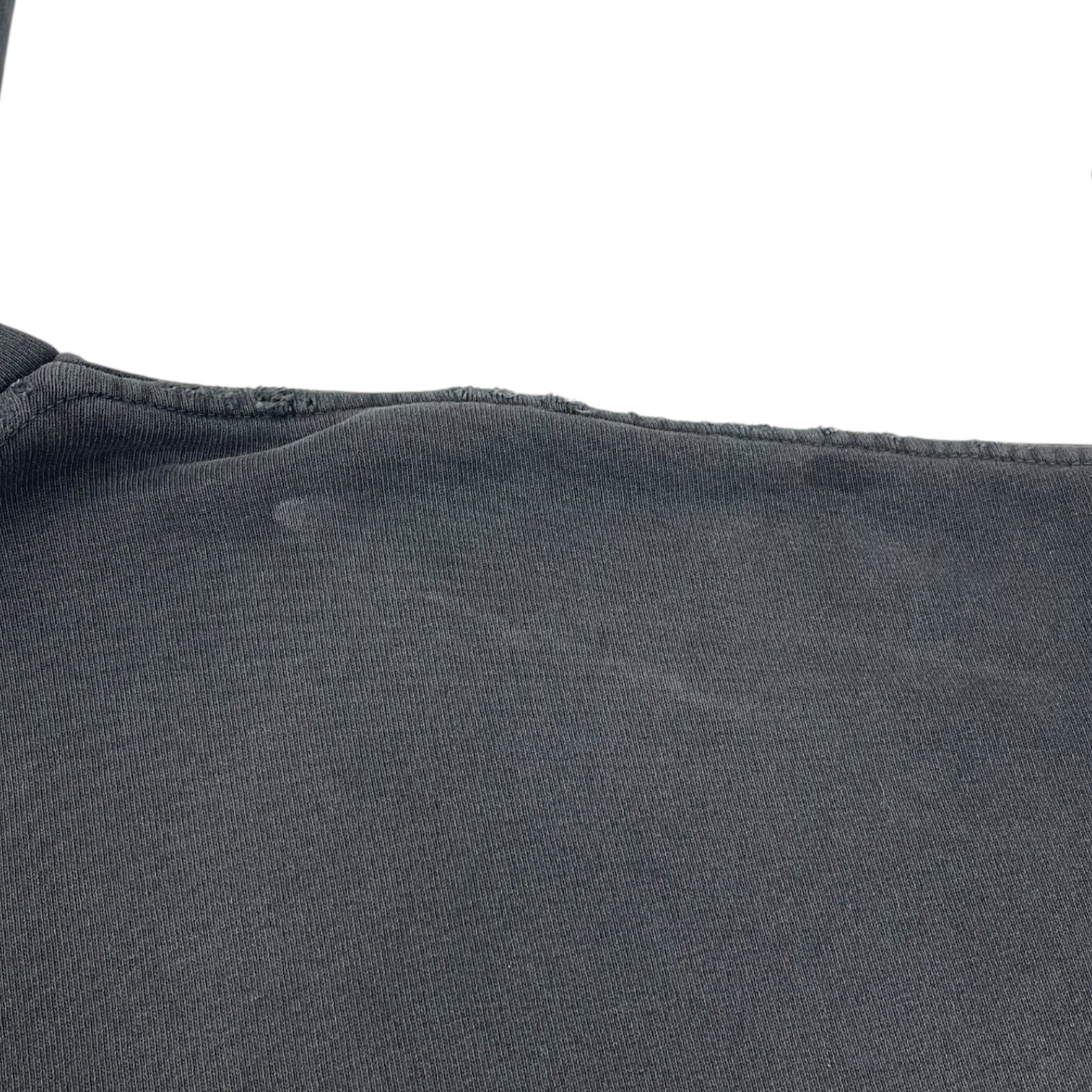 Enfants Riches Déprimés Thrashed Logo Hoodie Worn Black
