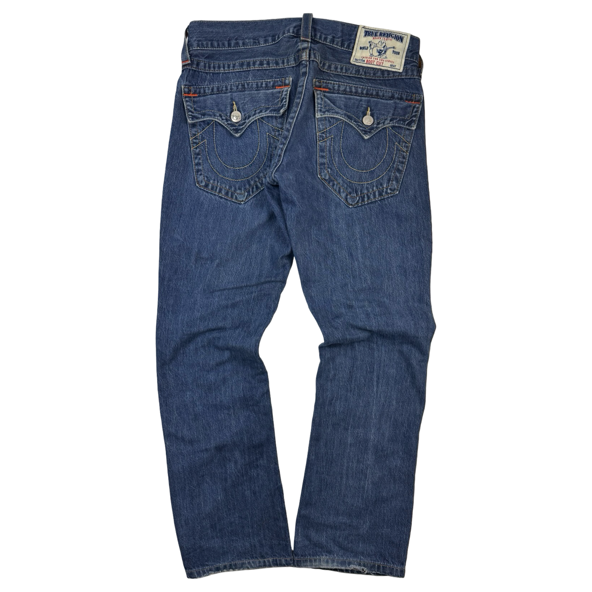 Y2K True Religion Boot Cut Denim Bottoms Indigo