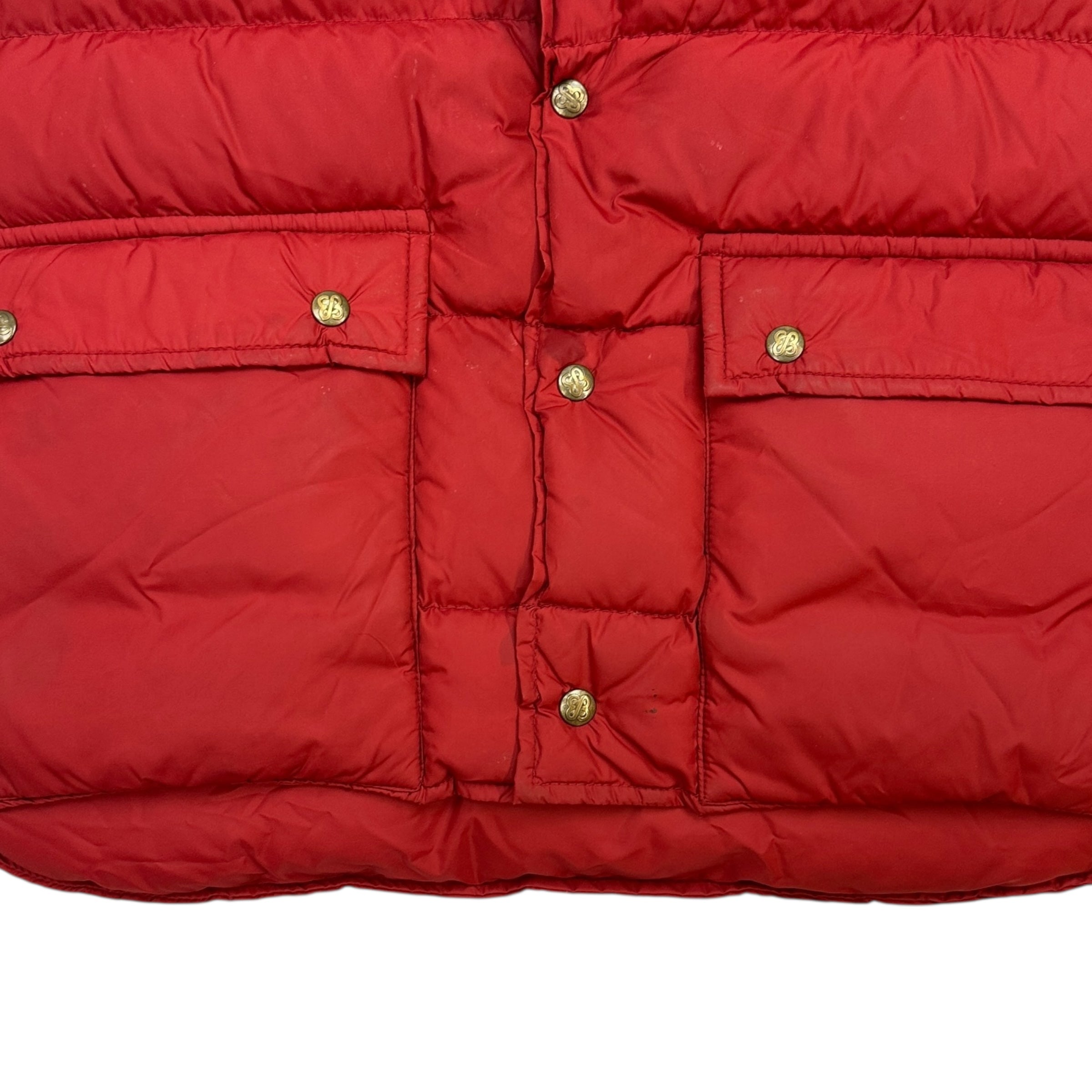Vintage Eddie Bauer Insulated Vest Red
