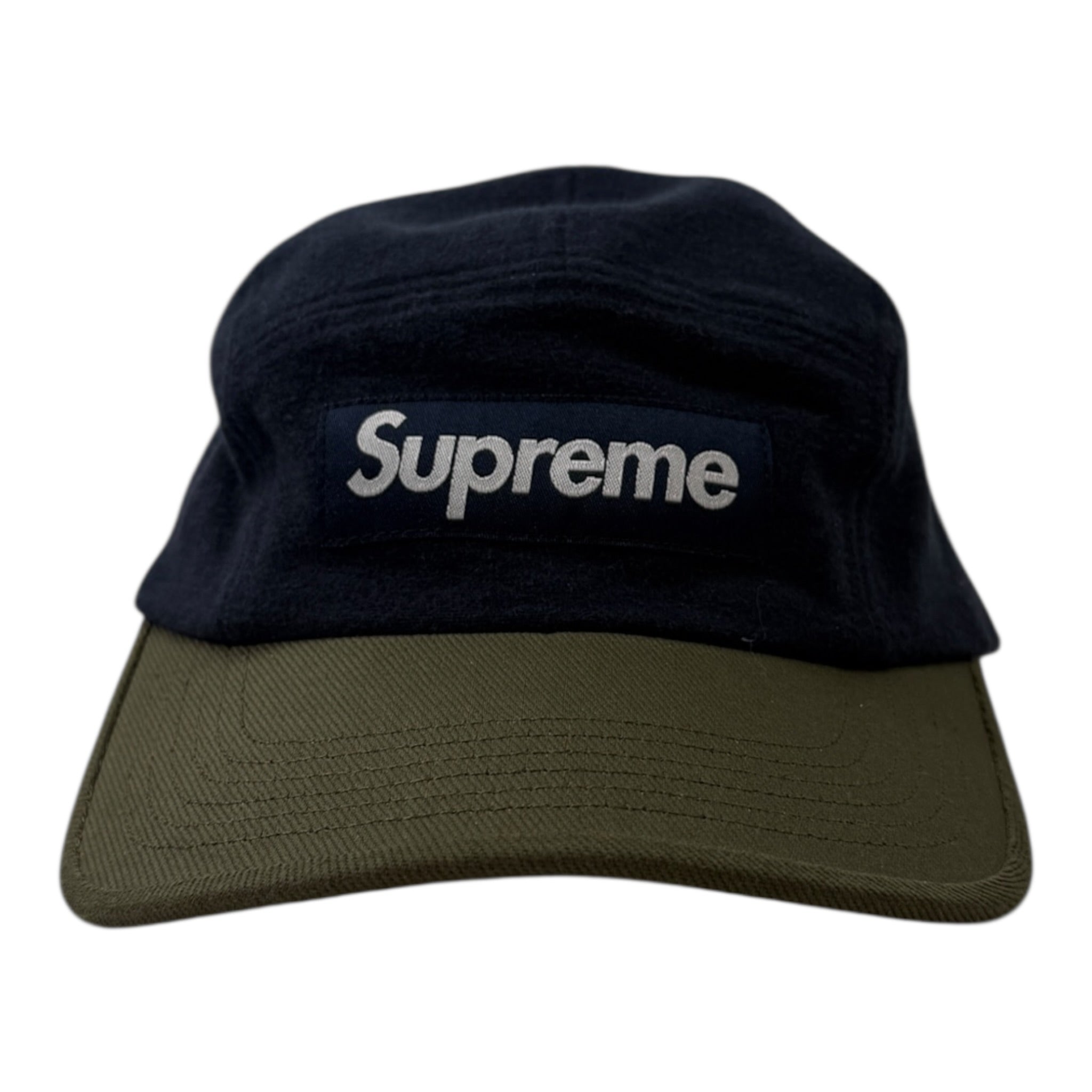 Supreme 2-Tone Camp Cap 'Navy' FW23