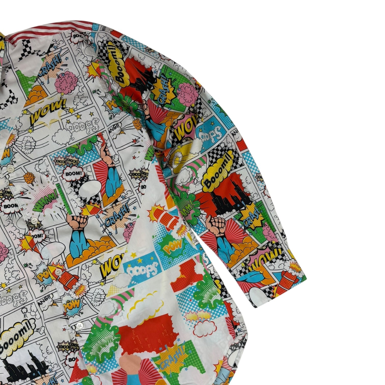 Comme des Garçons 2019 A/W Comic Print Button-Up