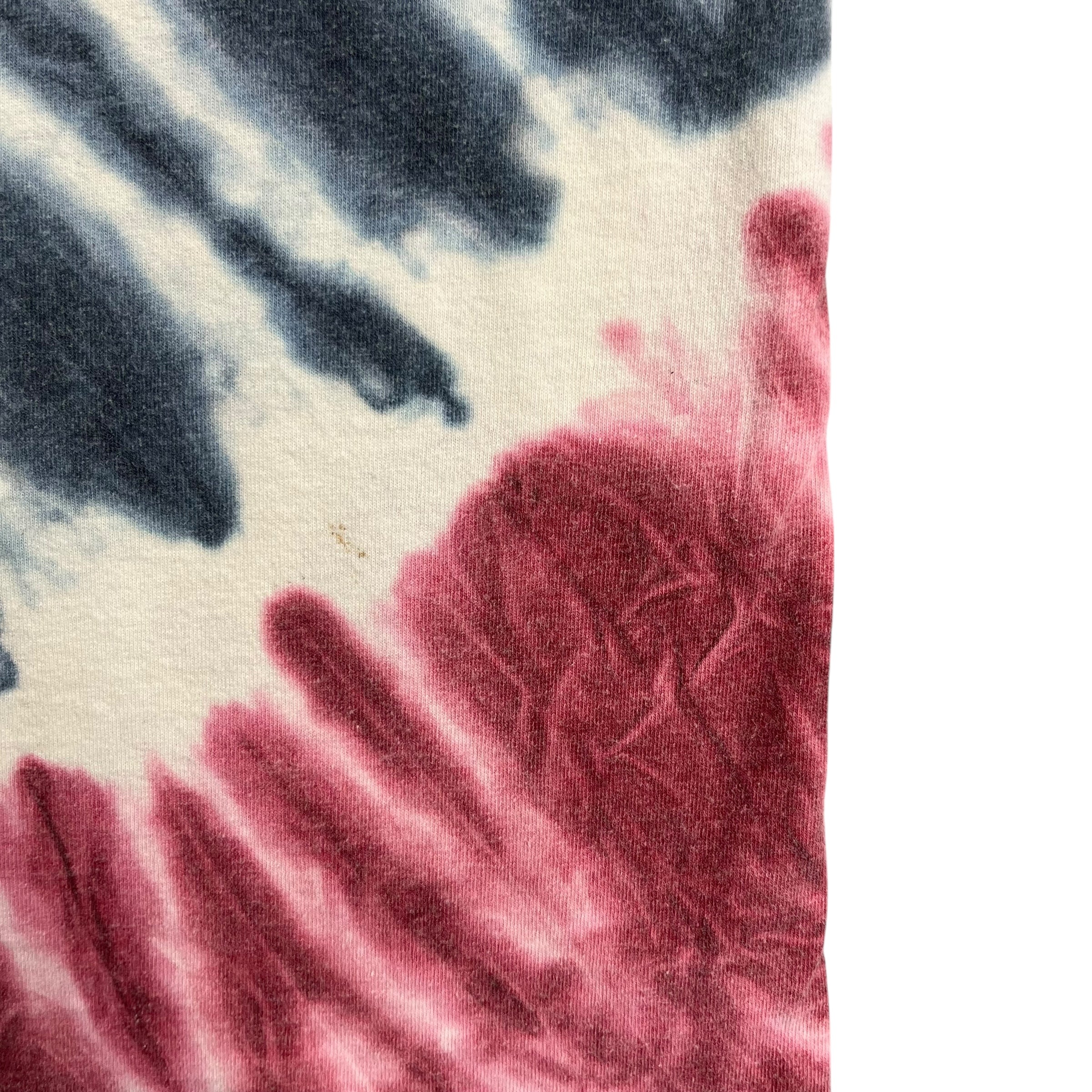 Vintage New York Yankees Tee Tie Dye Red/Blue