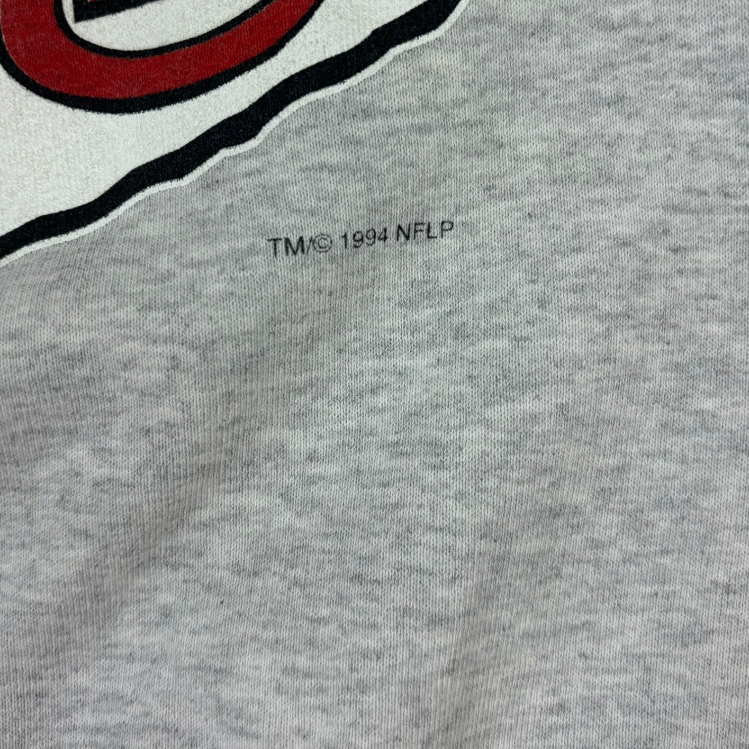 Vintage 1994 Kansas City Chiefs Crewneck Grey