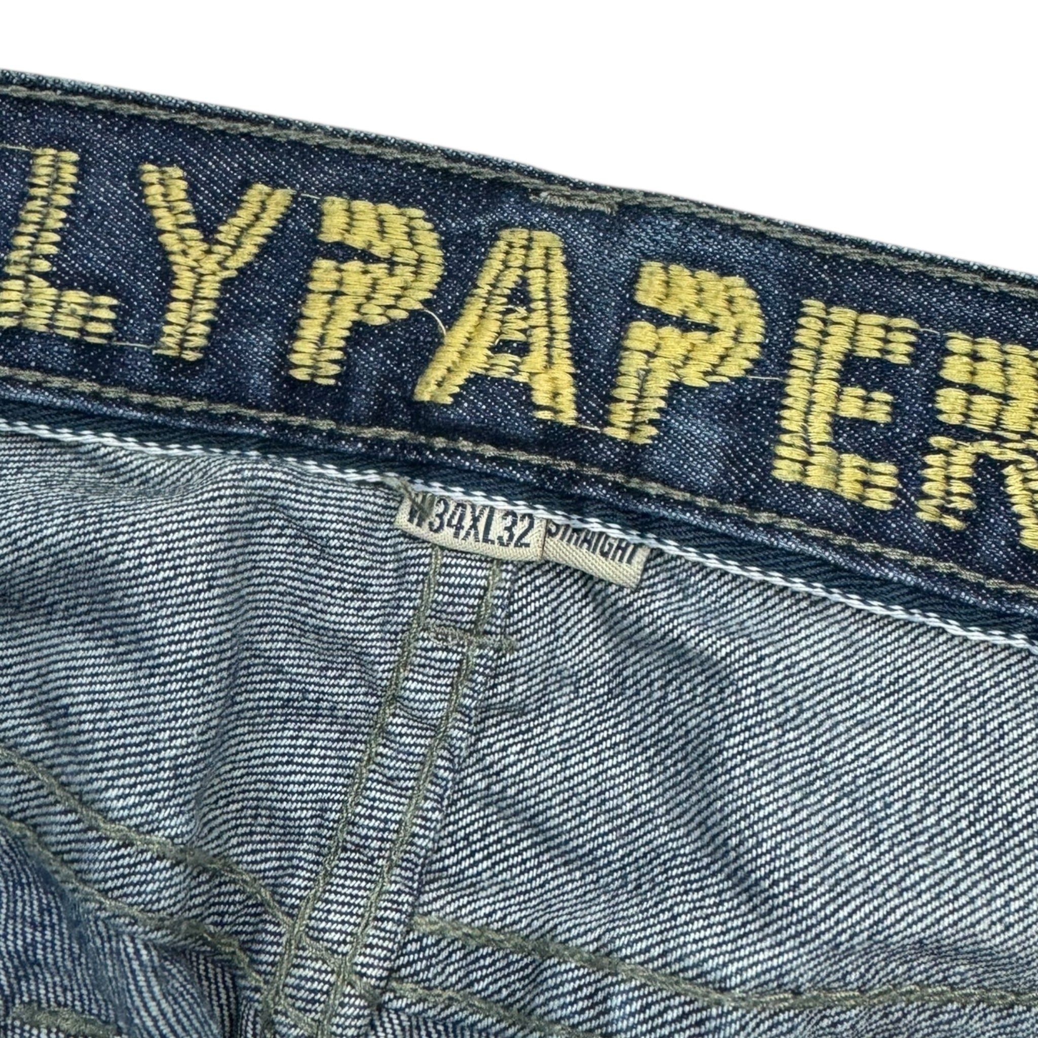 Vintage Y2K Flypaper Euro Denim Light Blue Wash
