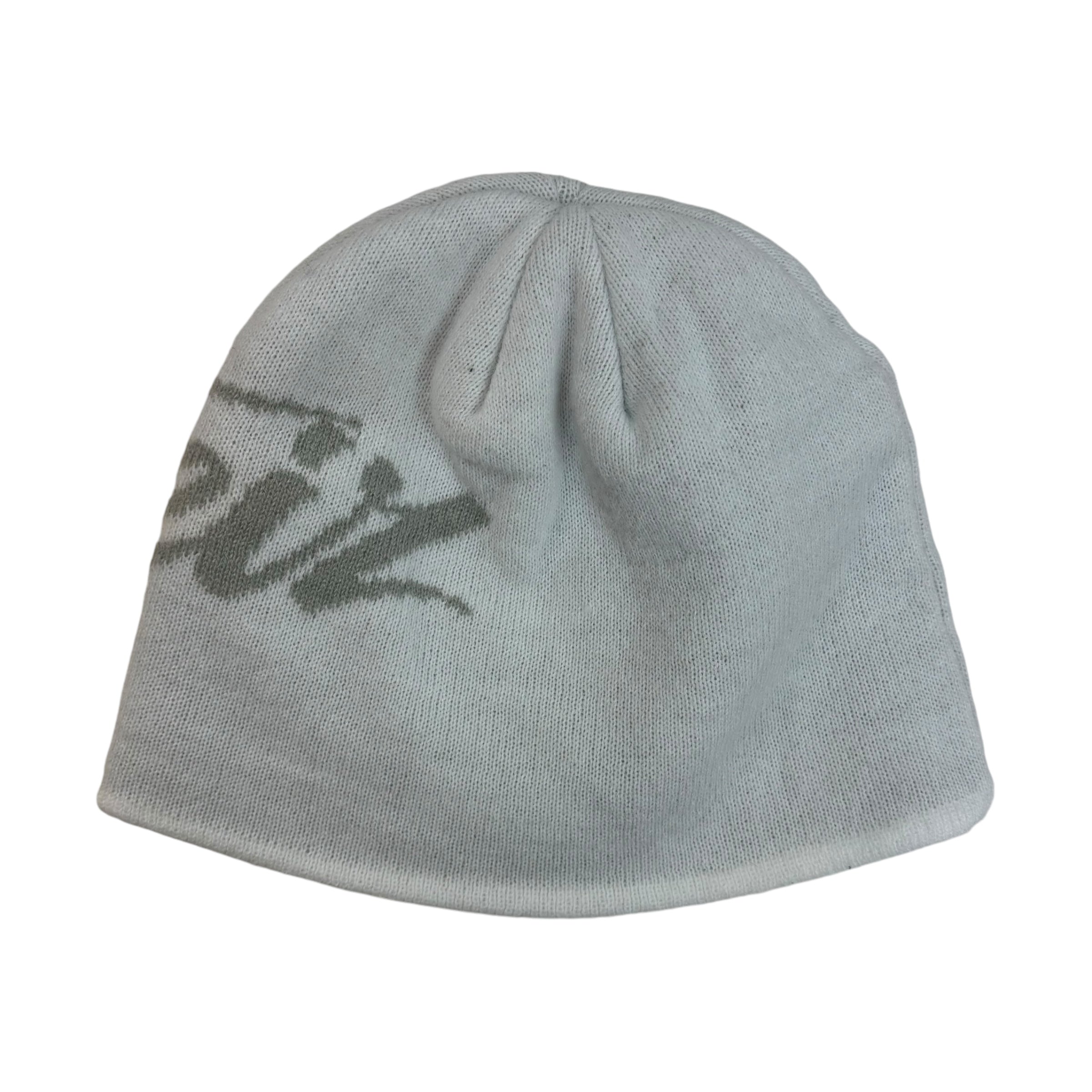 Corteiz OG Strike Skully Beanie White