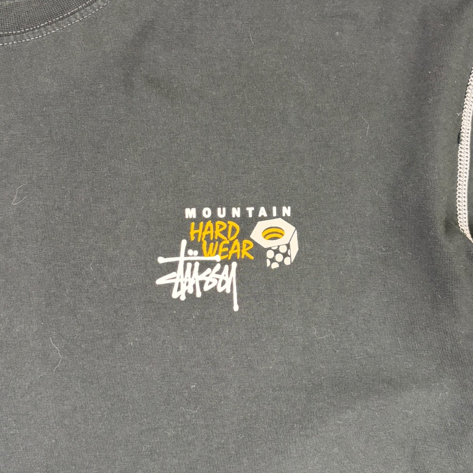 Stussy x Mountain Hardwear Long Sleeve T-Shirt Steel Grey