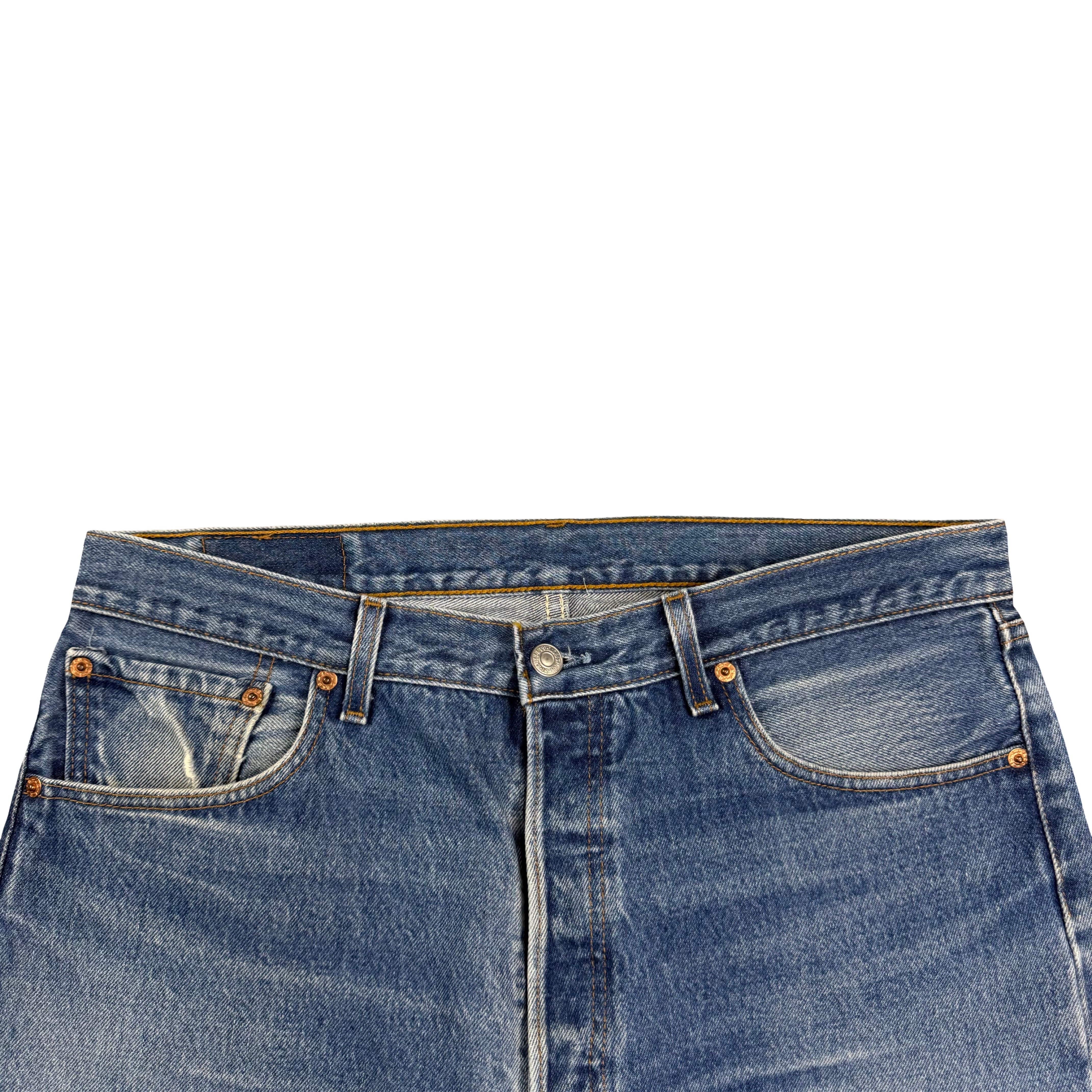 Vintage Levi’s 501 Medium Wash Denim Jeans Blue