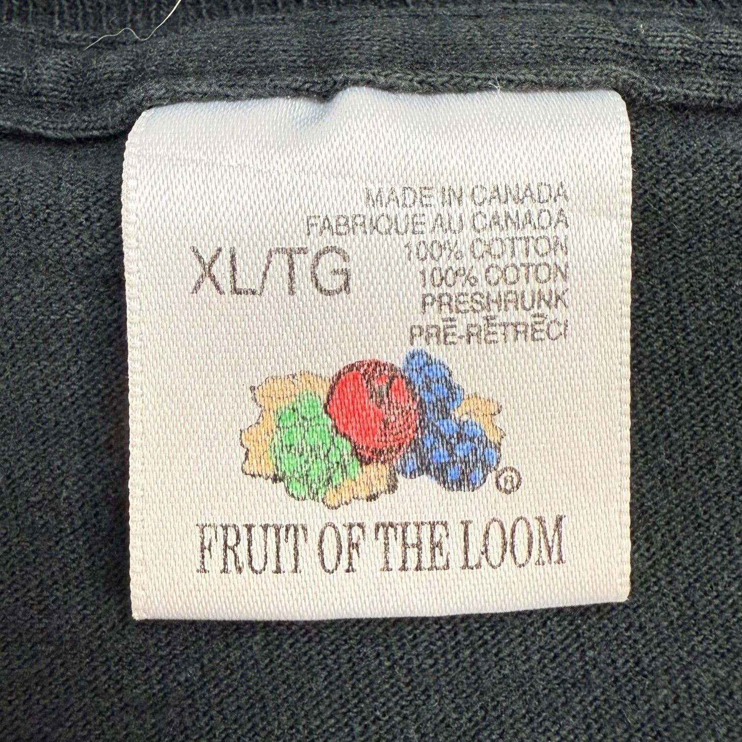 1990s Slik Toxik ‘F**k You Were From Canada’ Tee Black