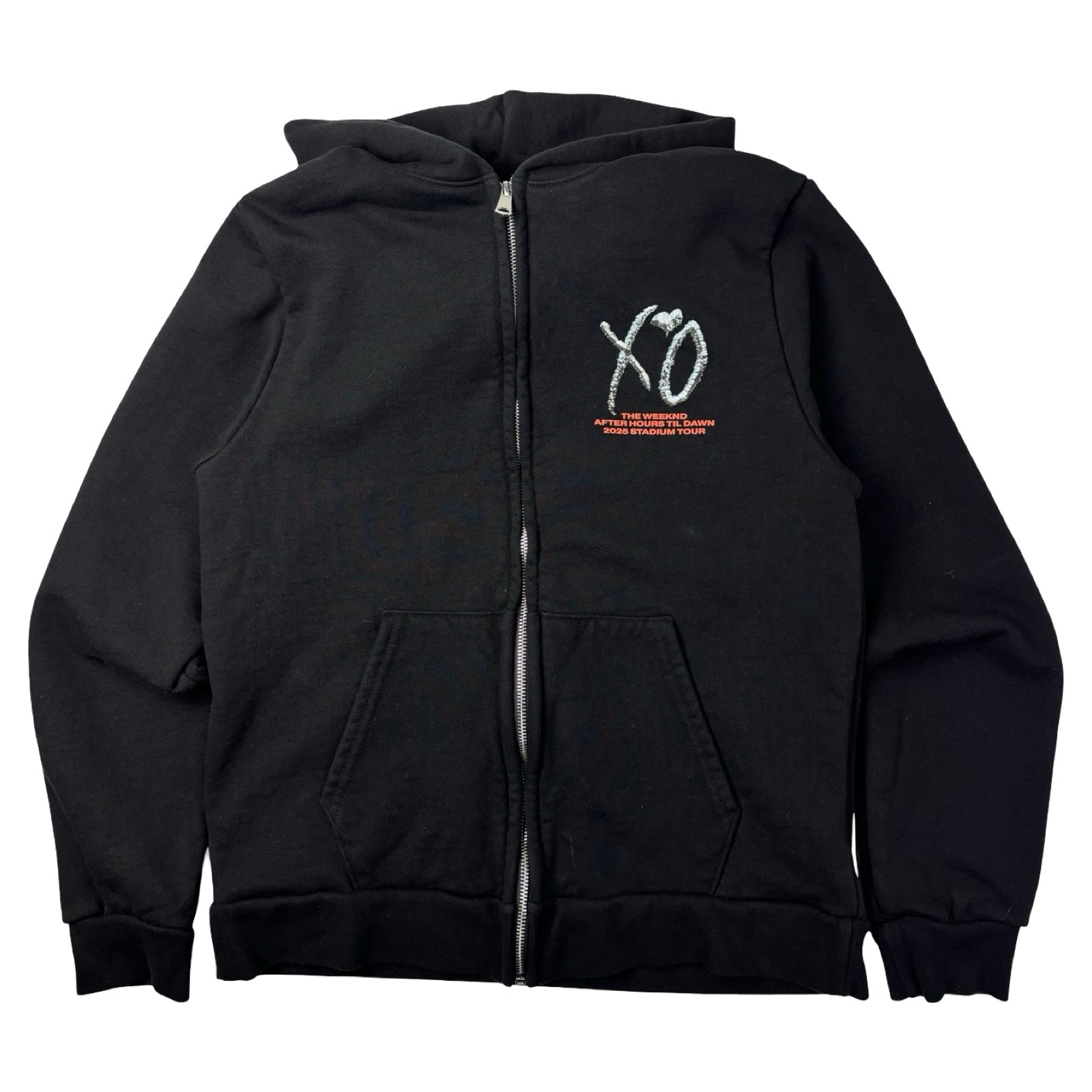 The Weeknd After Hours Till Dawn XO Tour Zip Hoodie Black