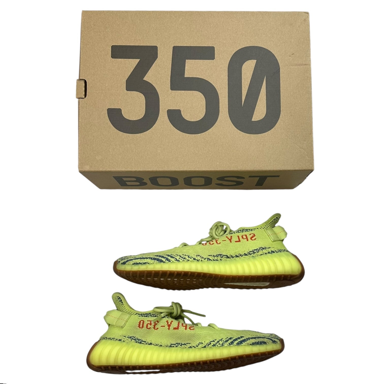 Adidas Yeezy Boost 350 V2 Semi Frozen Yellow (Used)