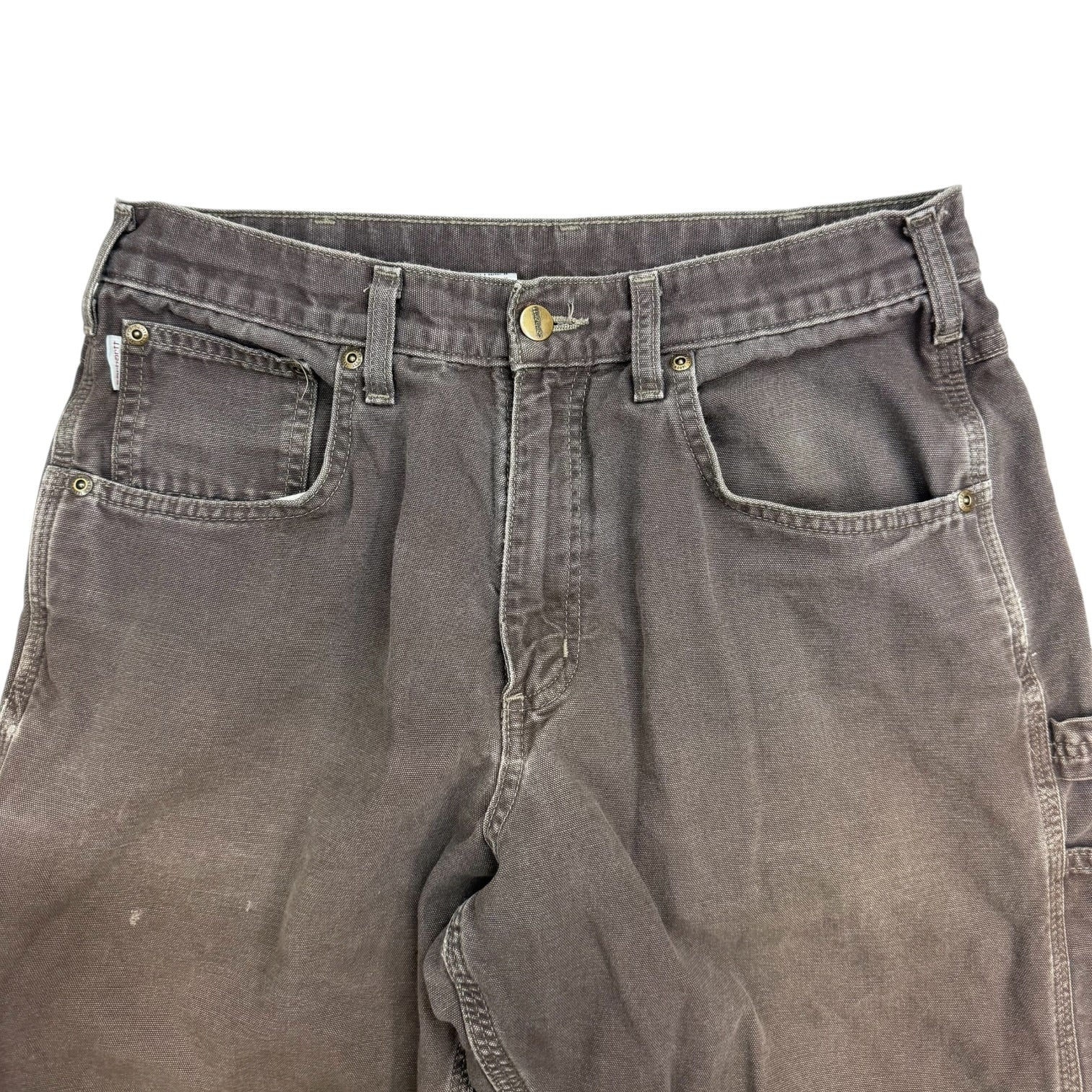 Vintage Carhartt Dungaree Pants Brown