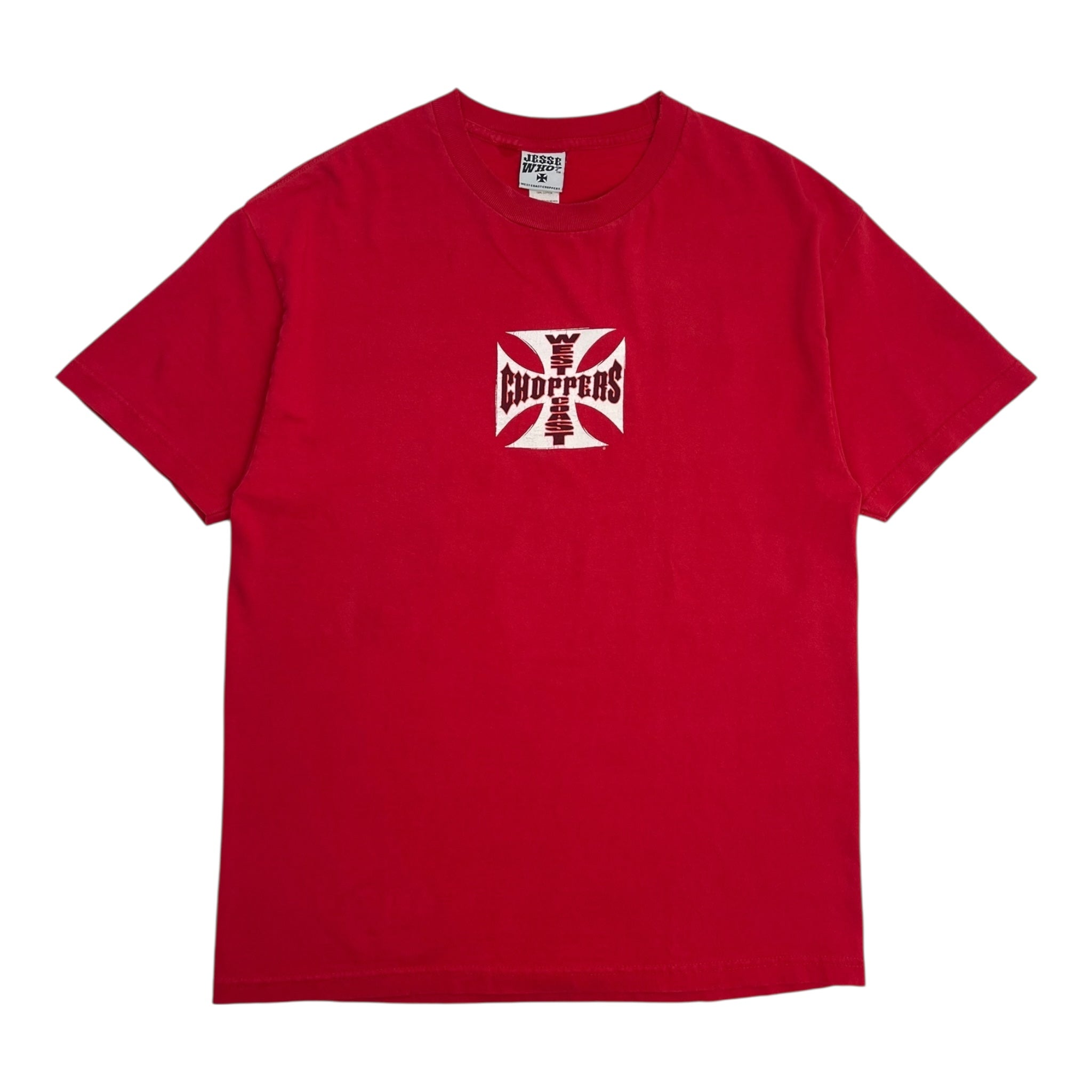 Vintage Y2K West Coast Choppers T-Shirt Red