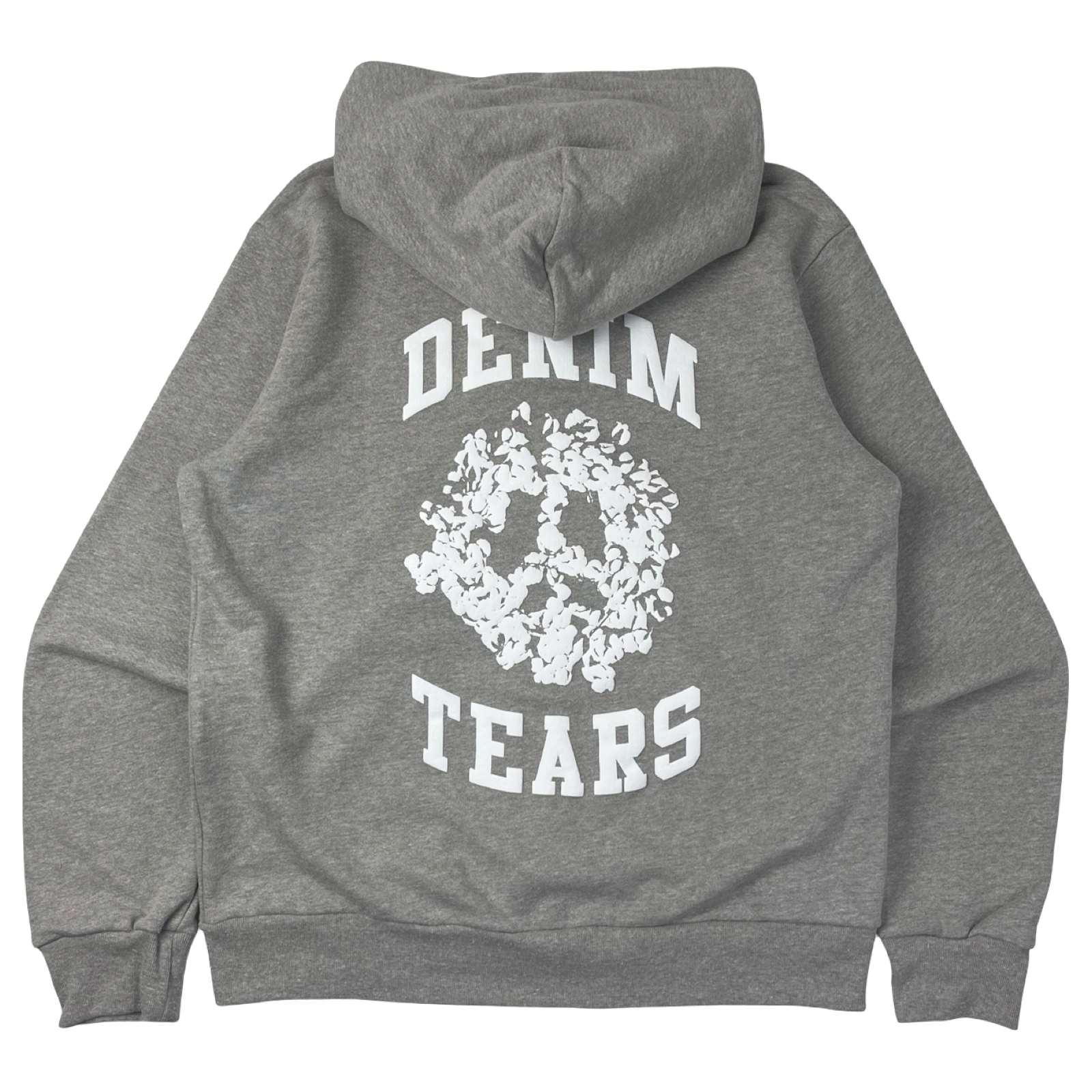 Denim Tears Denim University Zip Hoodie Grey/White