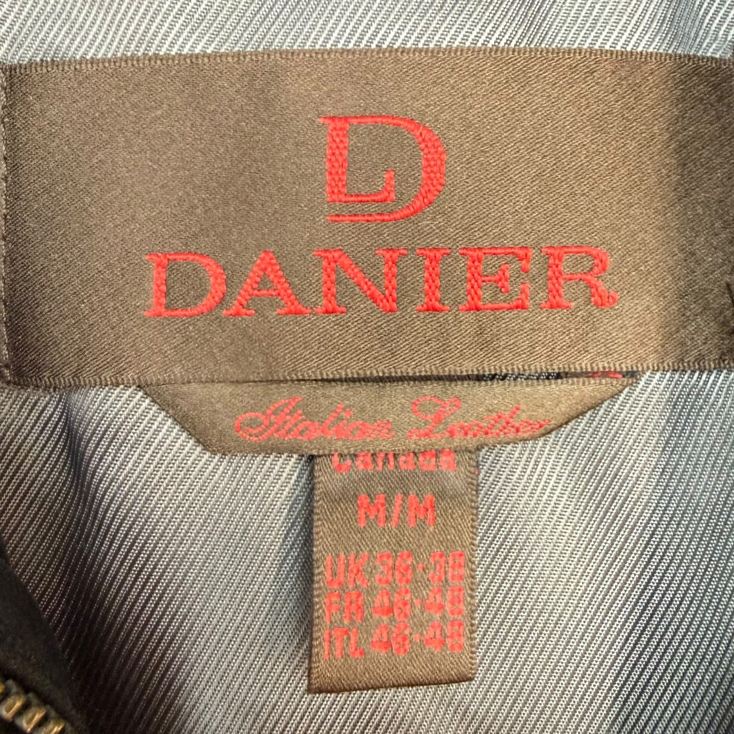Vintage Danier Leather Jacket Black