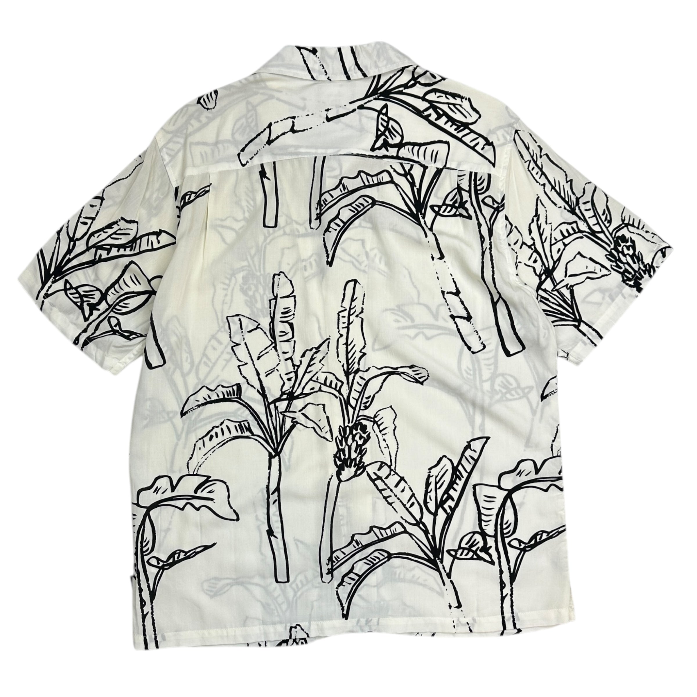 Stussy Banana Tree Button Up Shirt Off-White