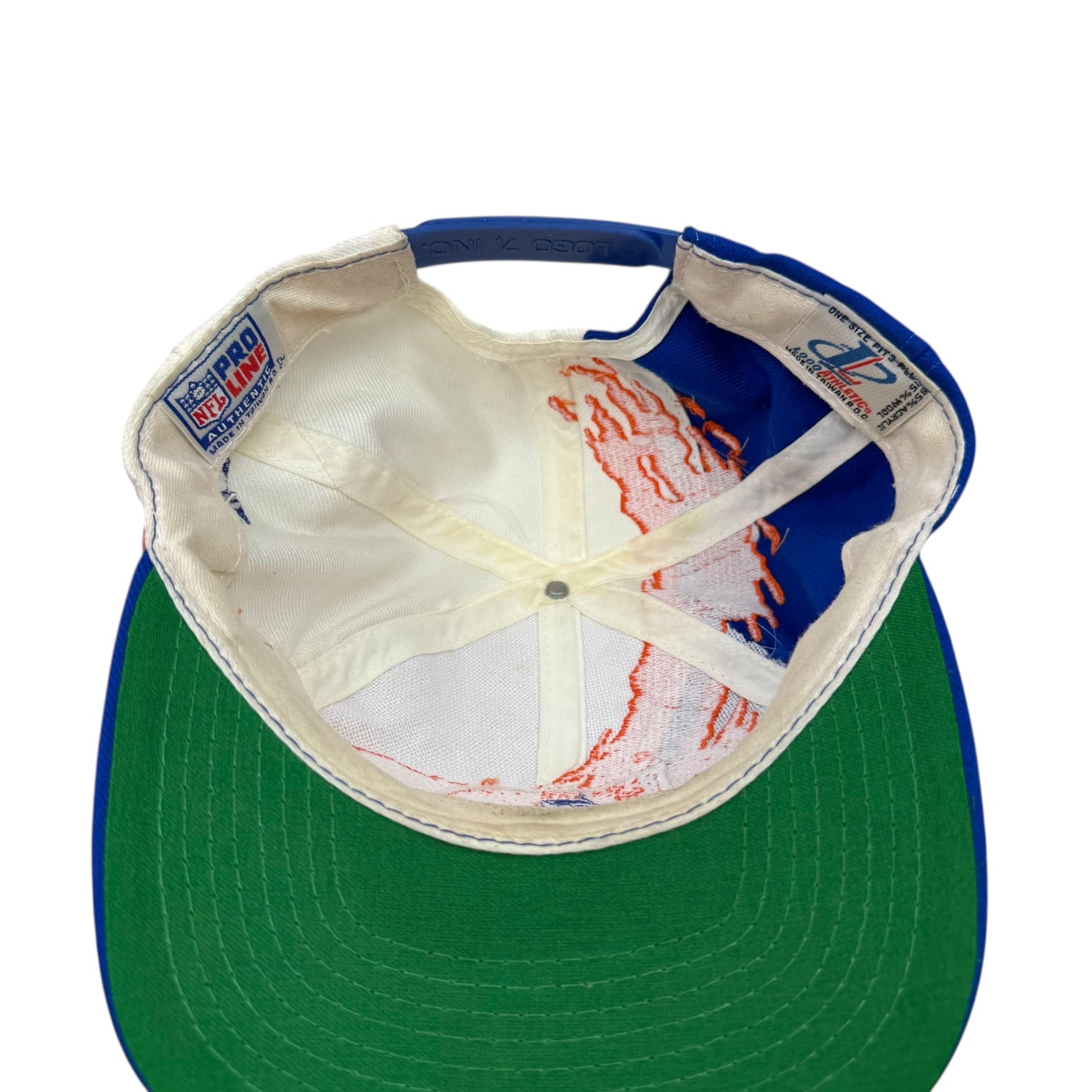 Vintage Logo Athletics Denver Broncos Splash Hat Blue/Orange/White