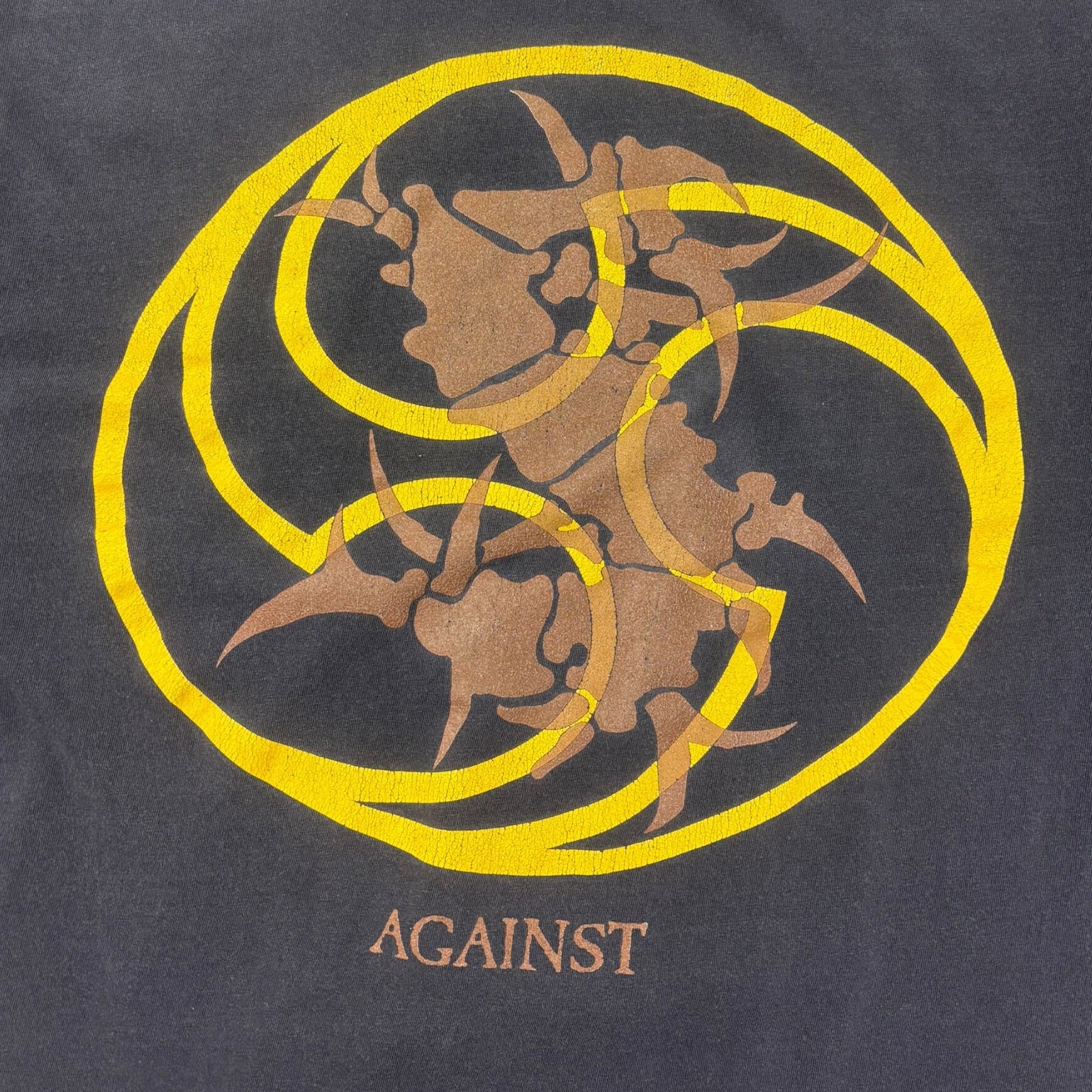 1998 Sepultura ‘Against’ Album Promo T-Shirt Washed Black