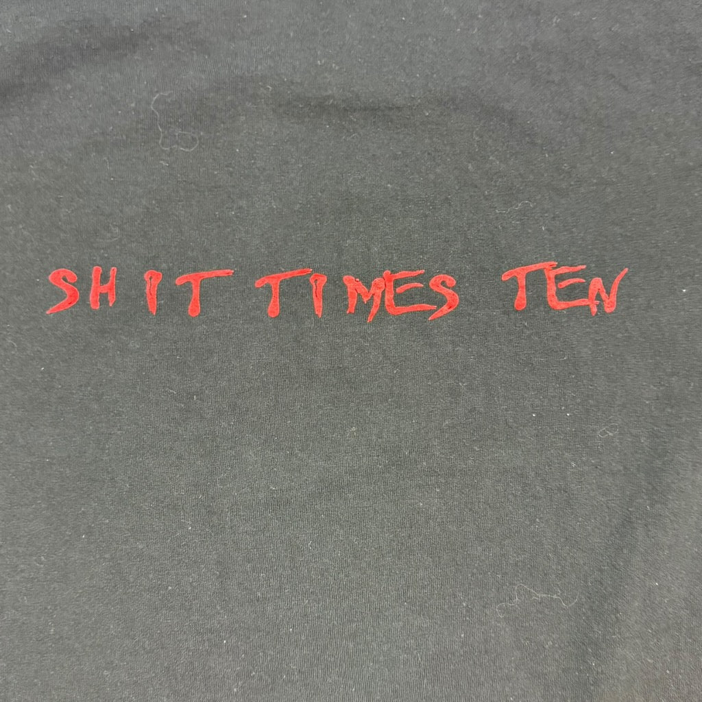 Vintage Moist Sh*t Times Ten T-Shirt Black