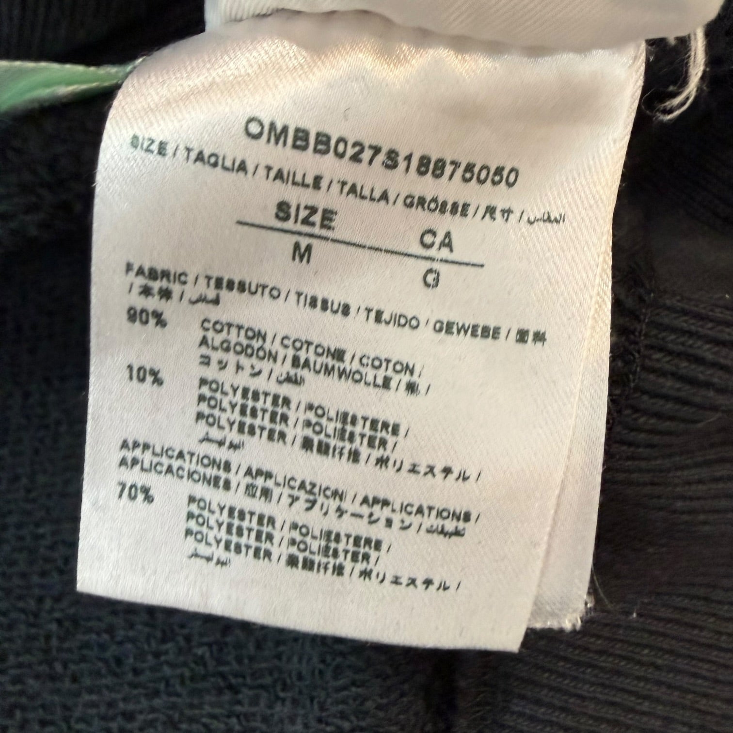 Off-White x Champion Reverse Weave Hoodie Black
