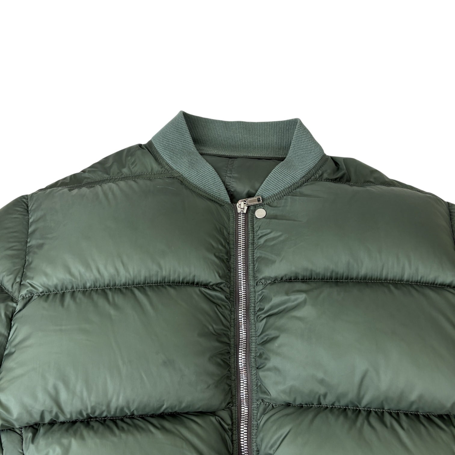 Rick Owens FW21 Gethsemane Puffer Jacket Army Green