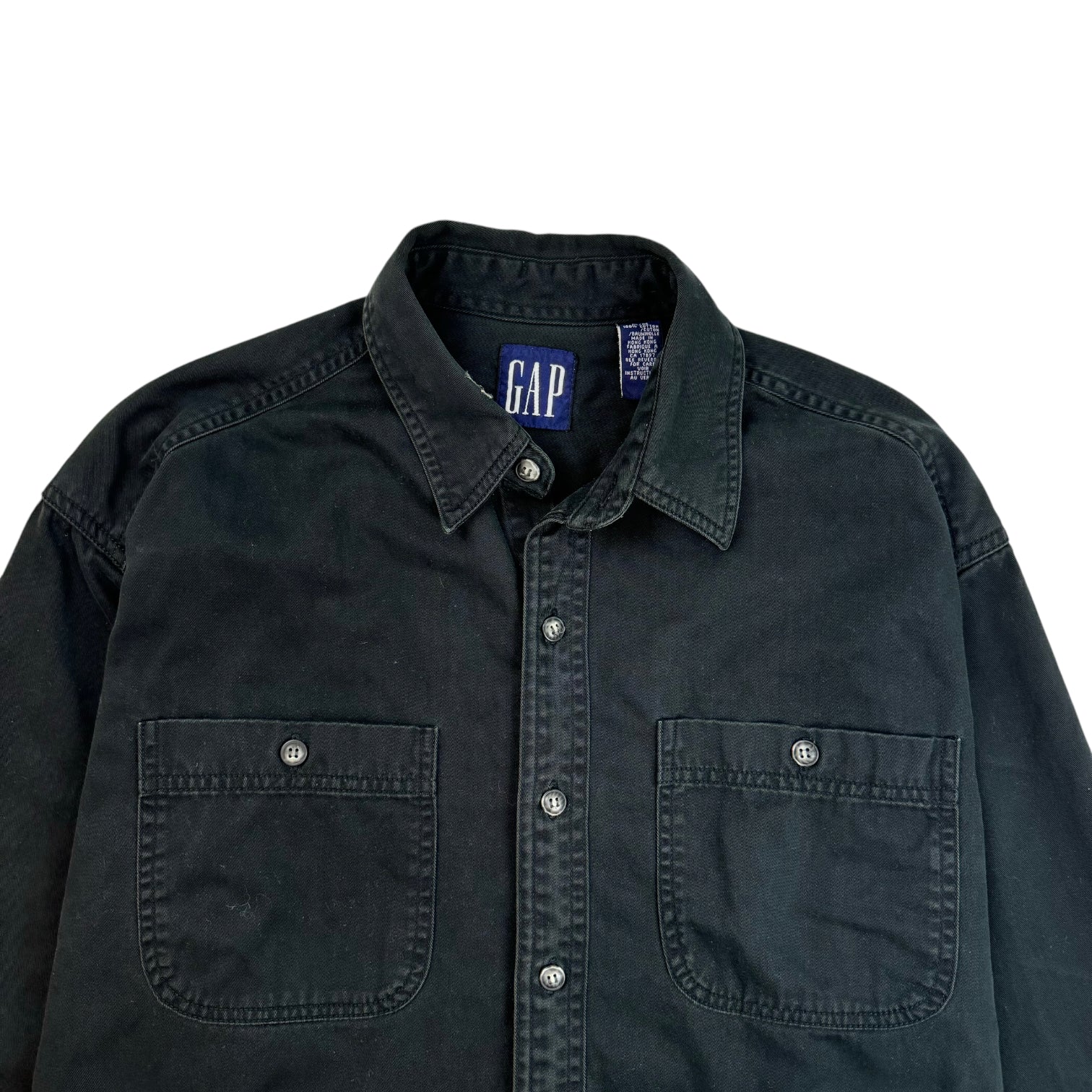 Vintage Gap Button Up Black