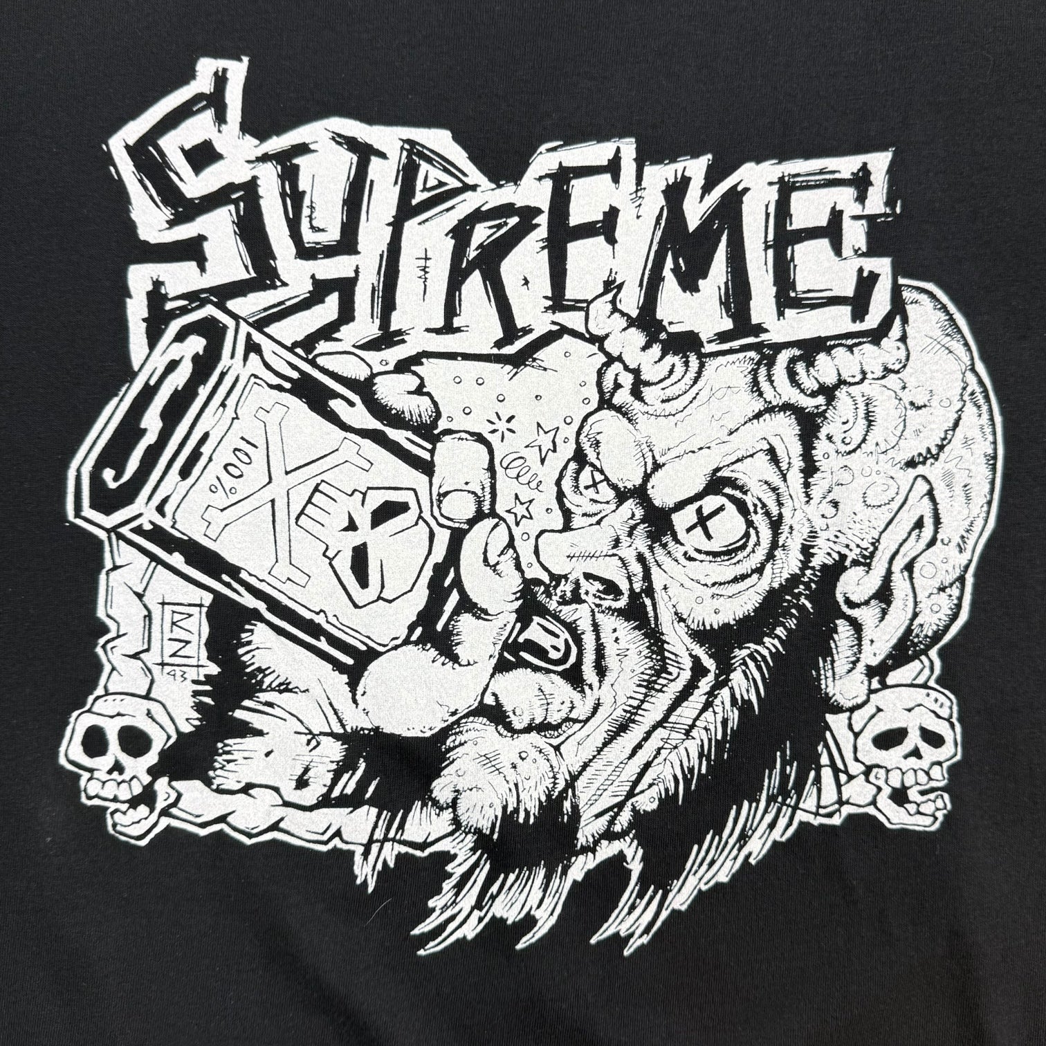 Supreme Rob Zombie Blowout Tee Black