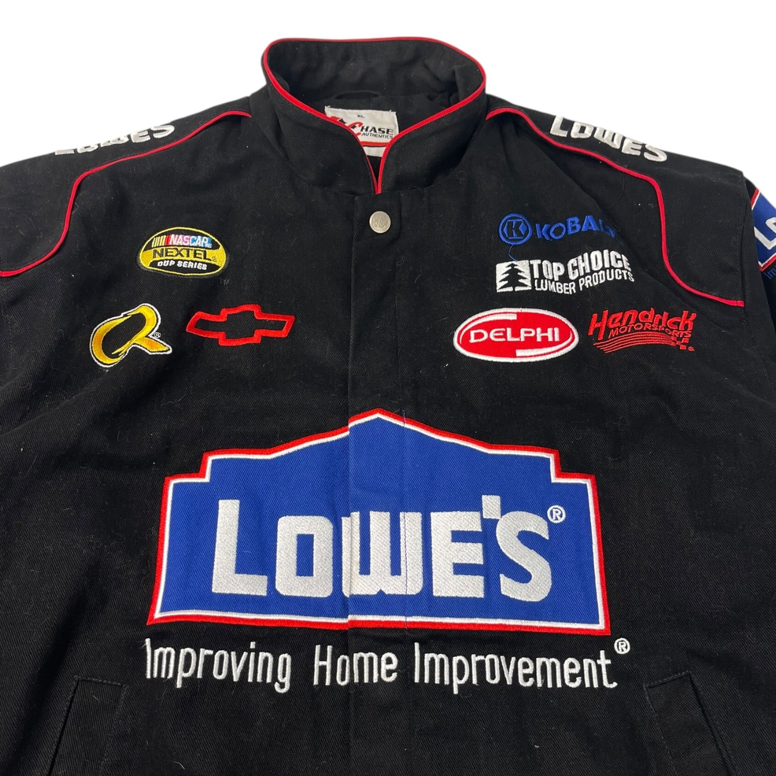 Vintage Lowe’s Jimmie Johnson NASCAR Jacket