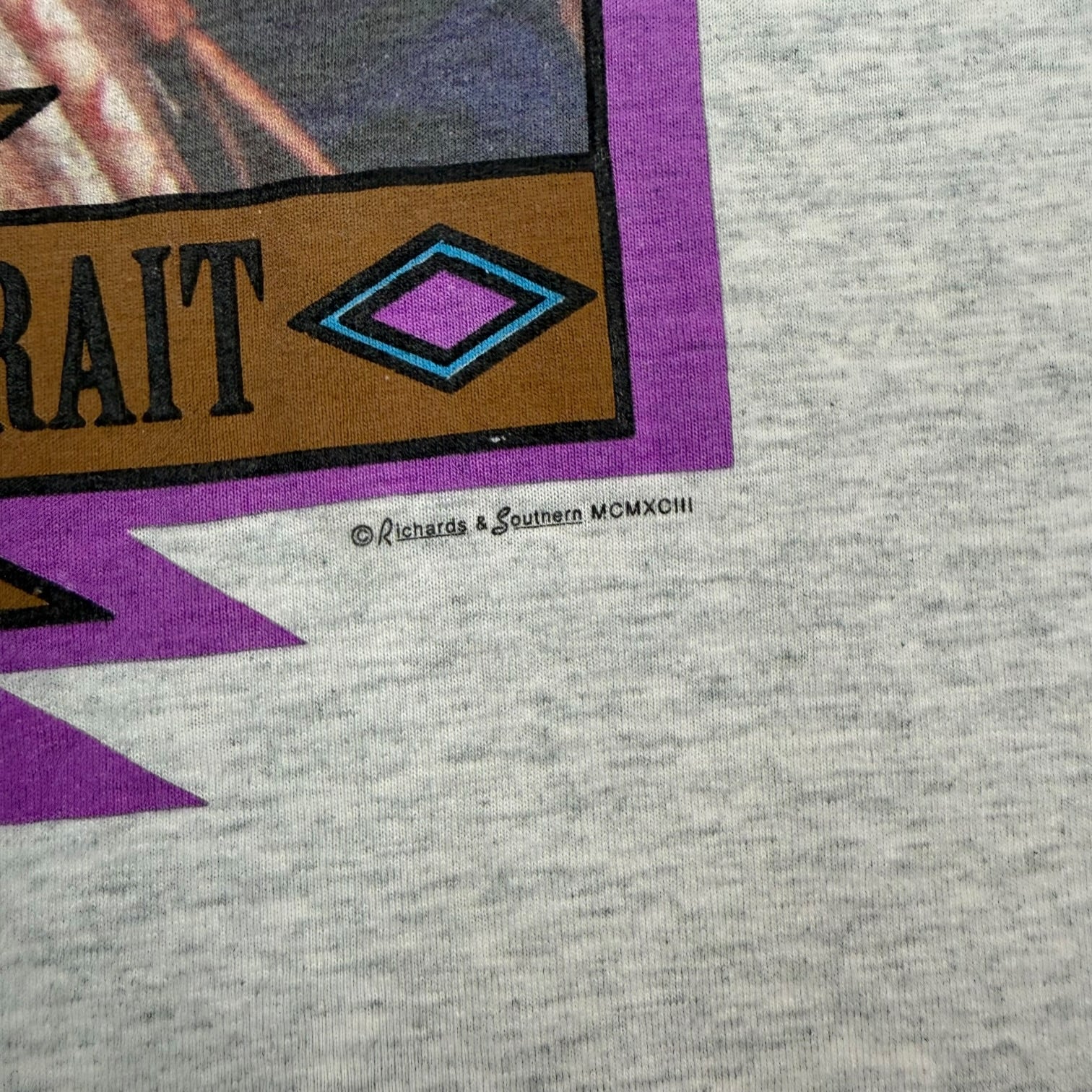 Vintage George Strait Tour Tee Grey