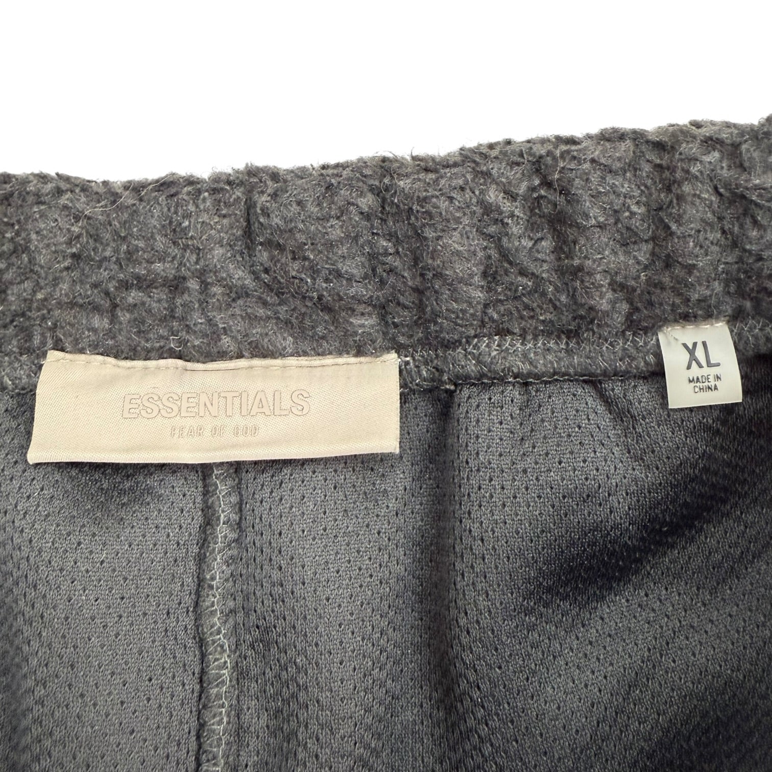 Fear Of God Essentials Relaxed Fleece Polar Sweatpants Black