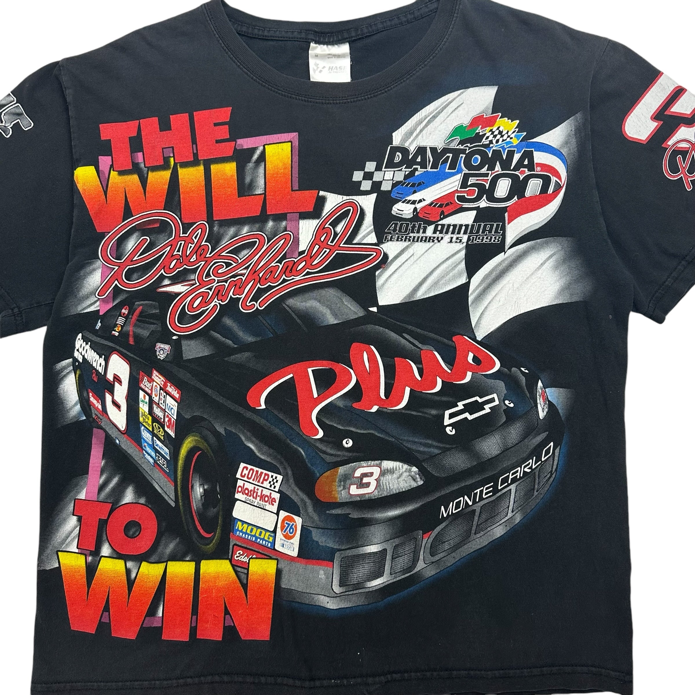 1998 Dale Earnhardt “The Will” Tee Black