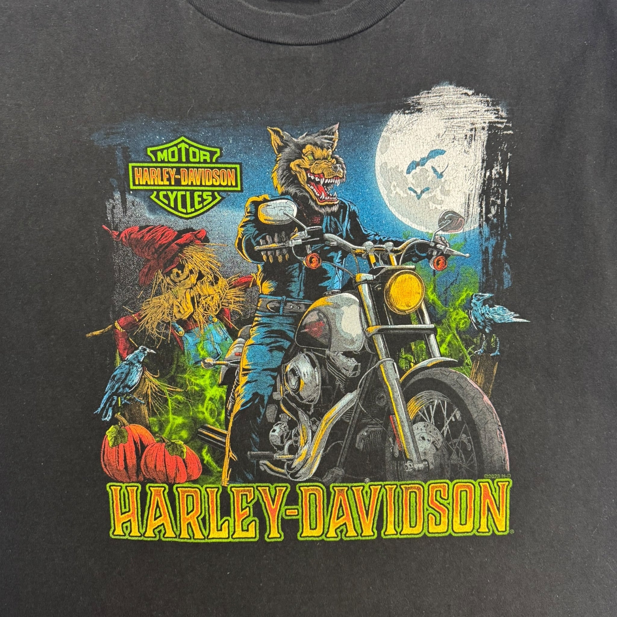 Harley Davidson Werewolf Biker T-Shirt