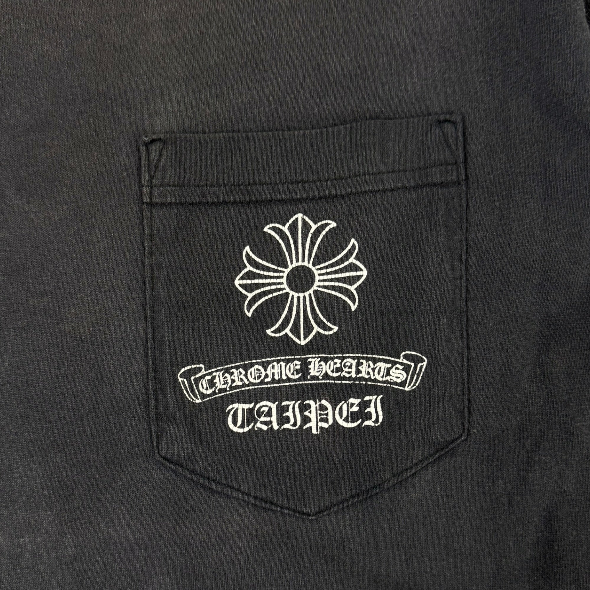 Vintage Chrome Hearts Taipei T-Shirt Black