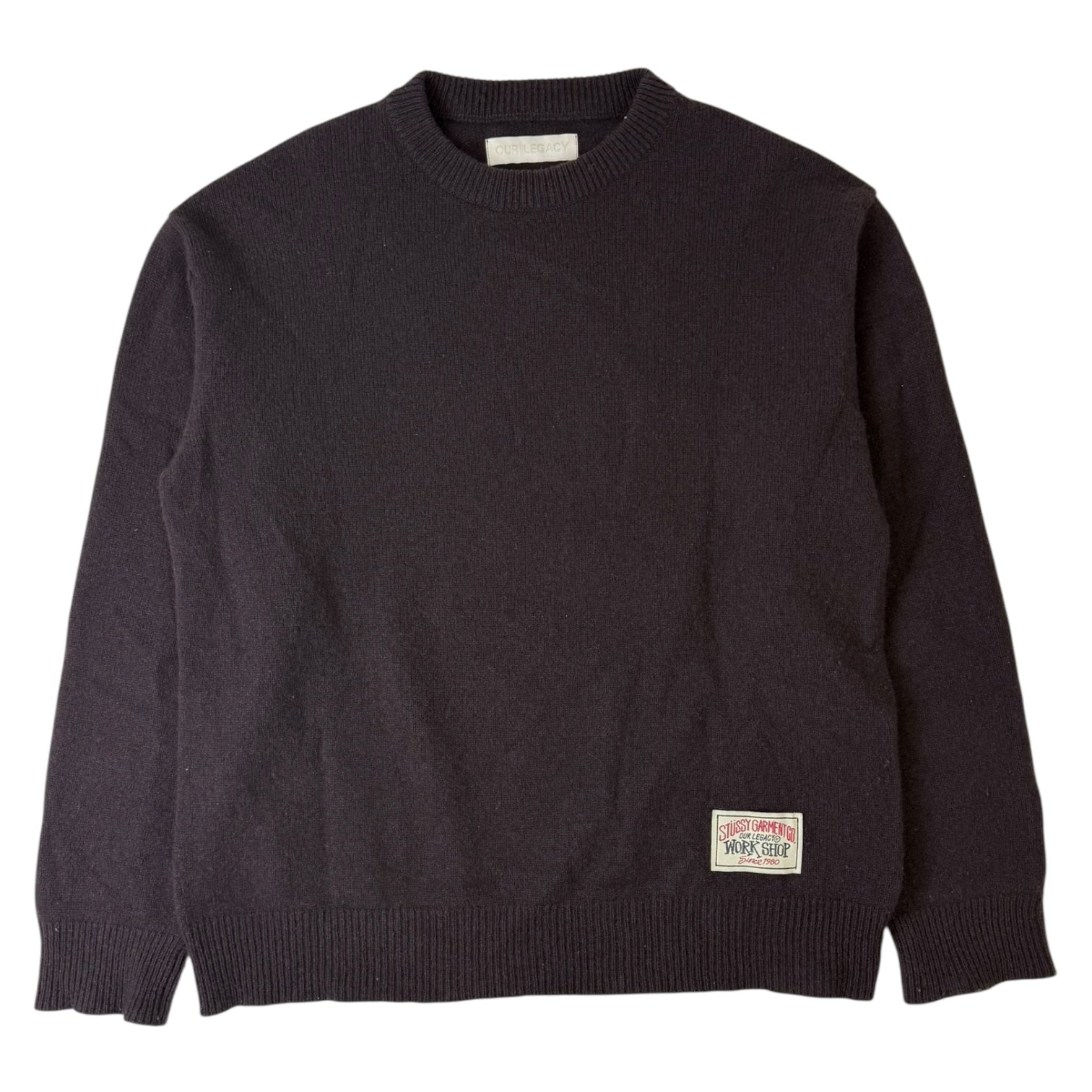 Stussy x Our Legacy Surfman Knit Sweater Dark Brown