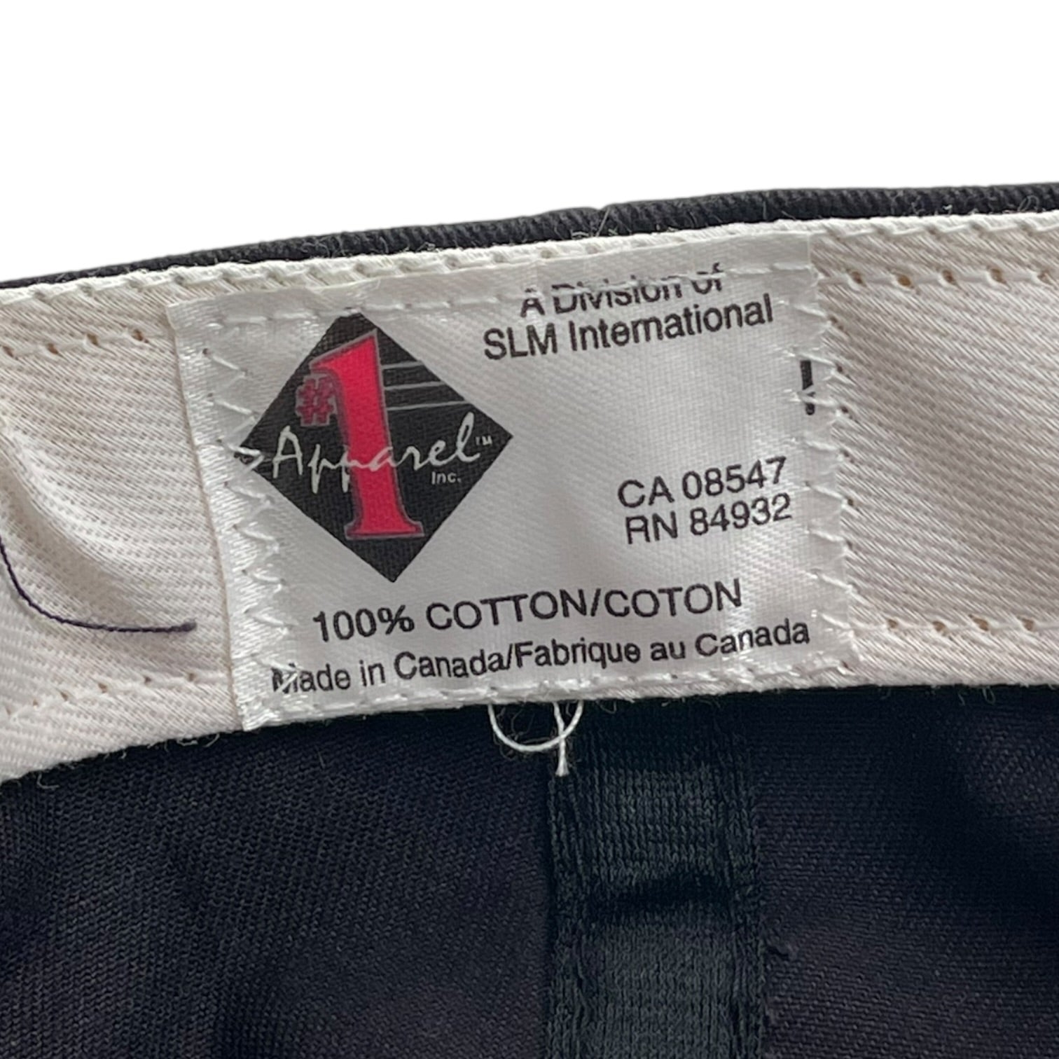 Vintage CCM "Play CCM Or Get Off The Ice" Snap Back Hat Black