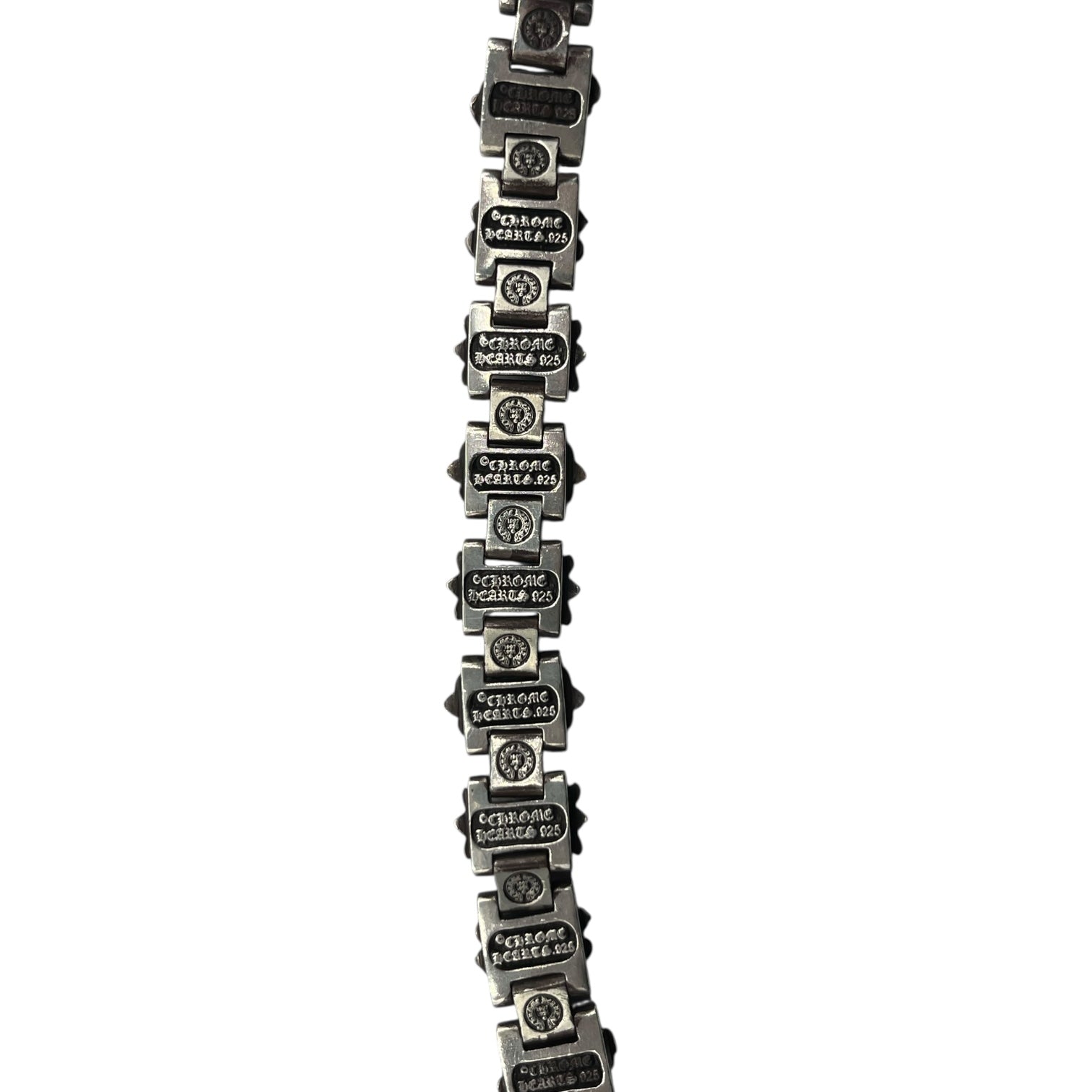 Chrome Hearts Multi-Motif H-link Fleur Clasp Bracelet
