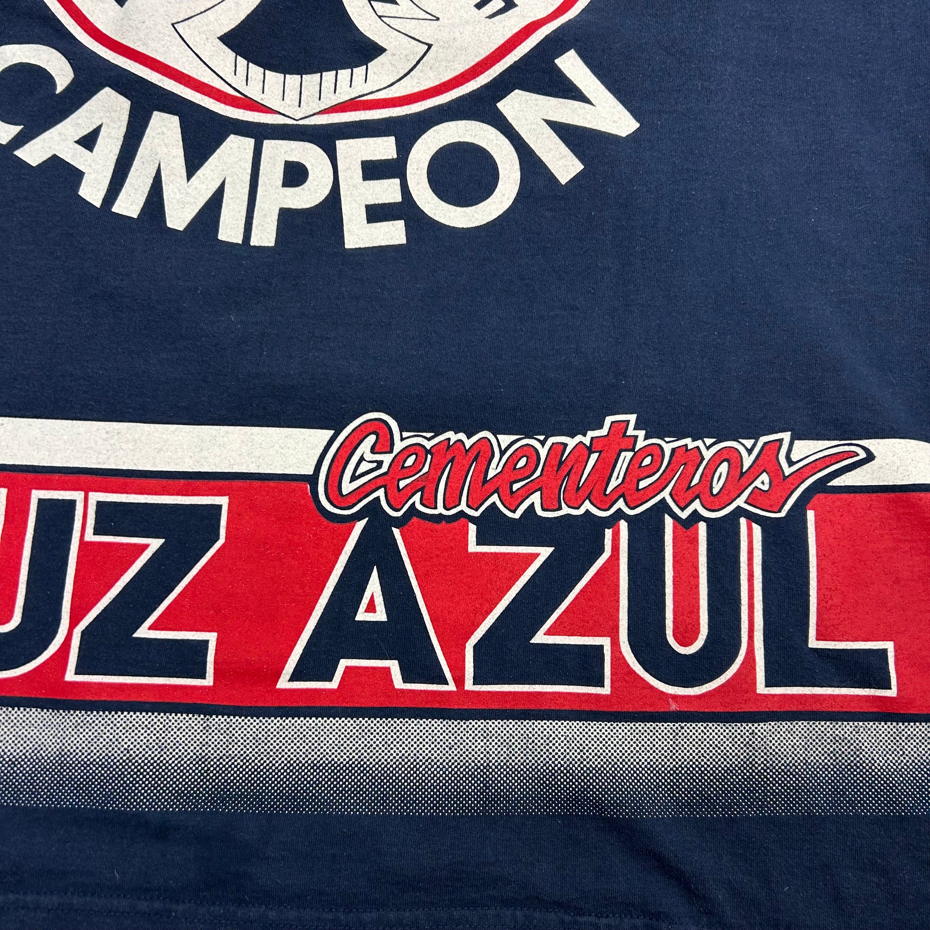 Vintage Cruz Azul Mexico Soccer Tee